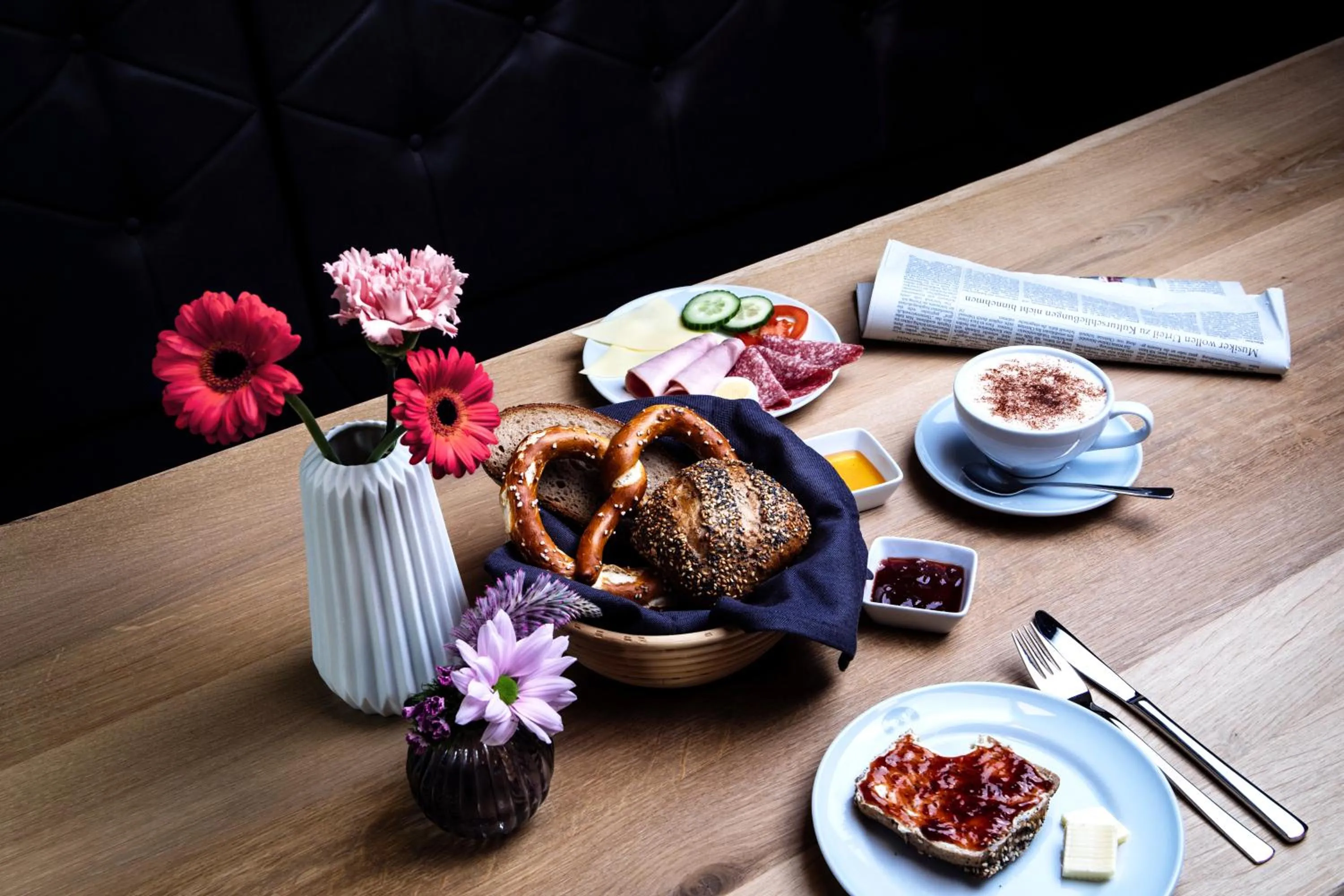 Restaurant/places to eat in McDreams Hotel Ingolstadt