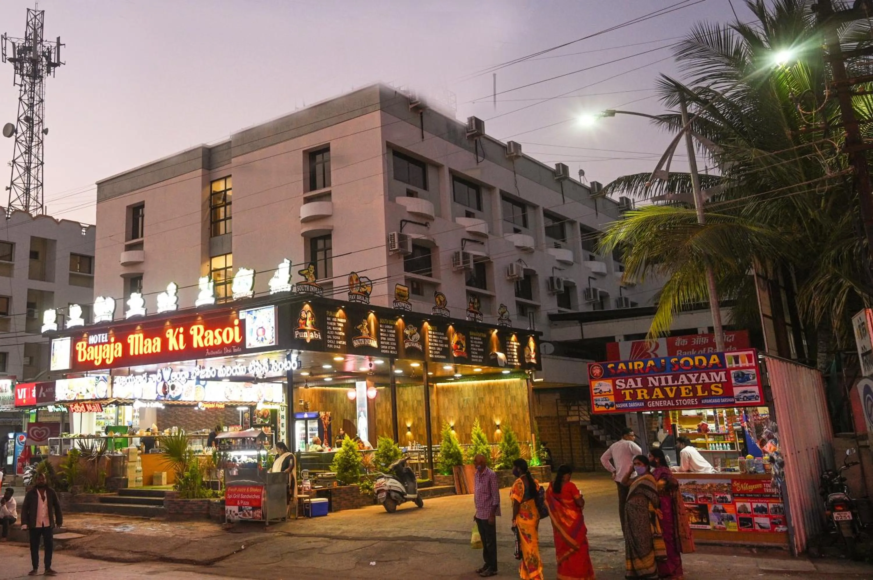 Property building in Saish Hotel Shirdi