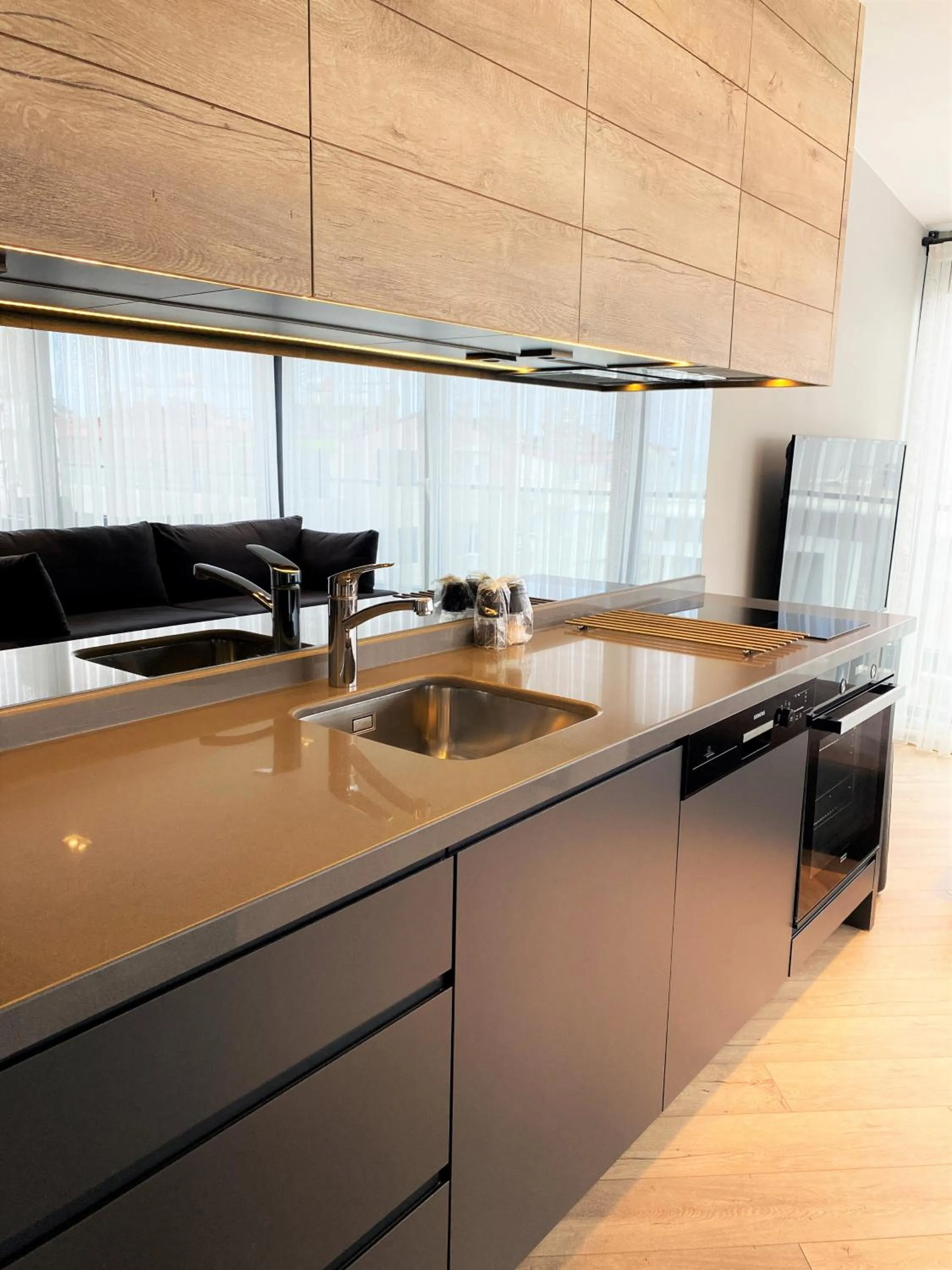 Kitchen or kitchenette in Z-Suites