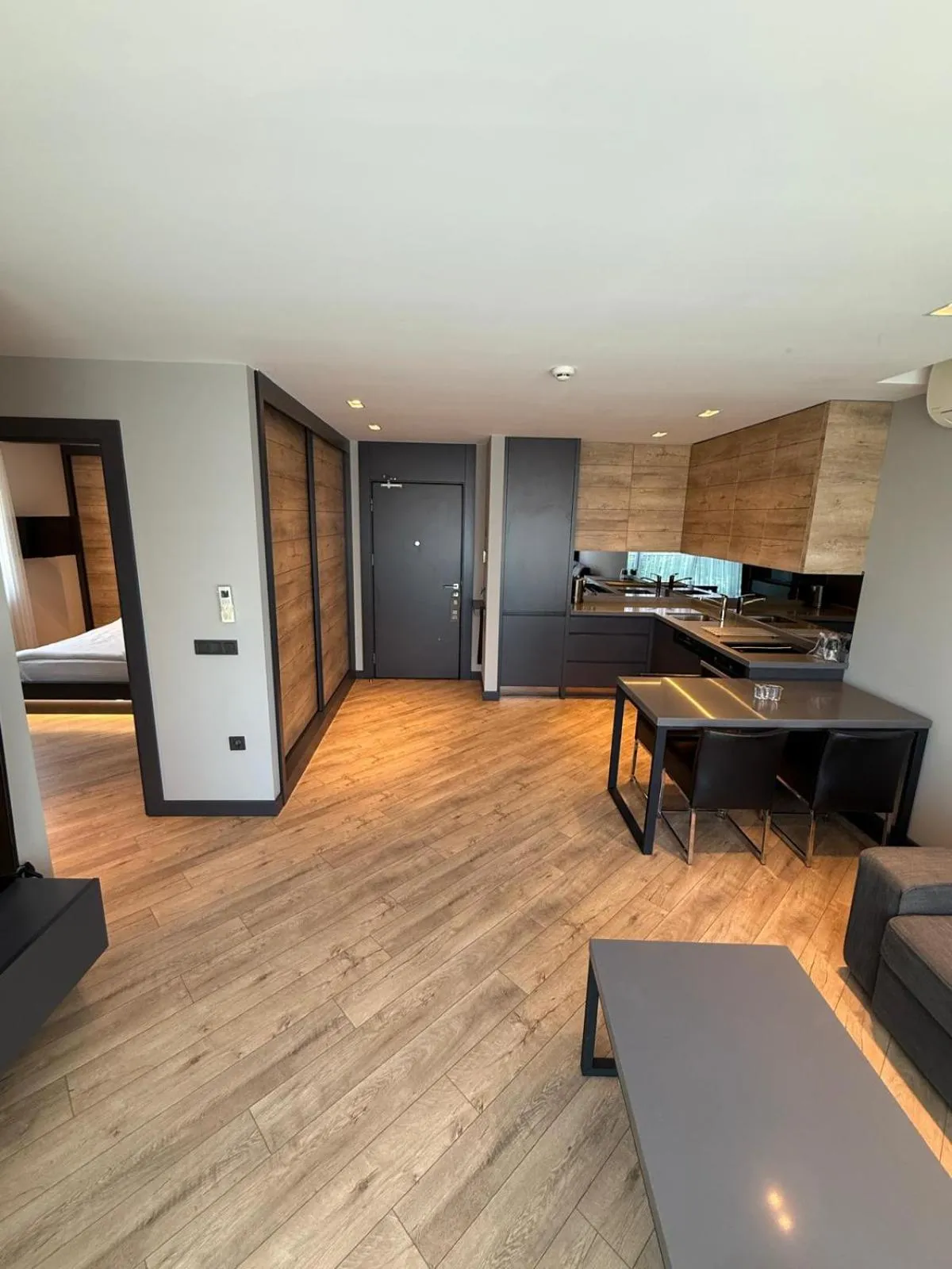 Living room, Bed in Z-Suites
