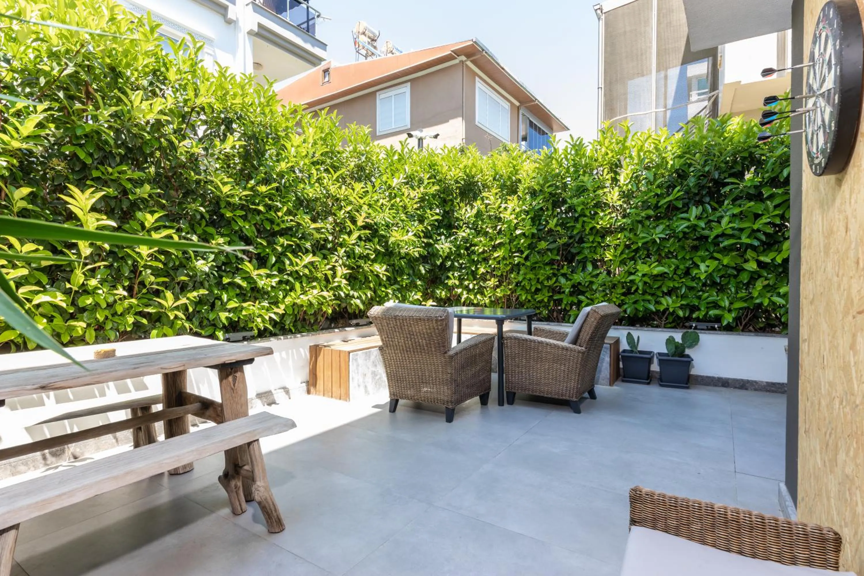 Garden view in Z-Suites