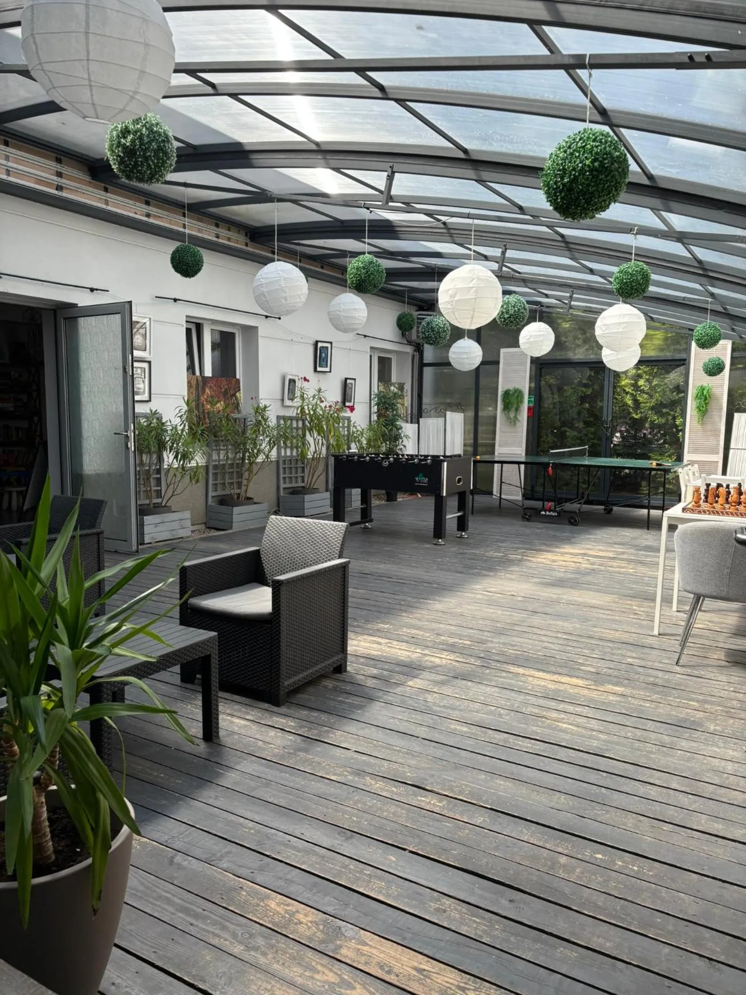 Patio in Villa Flaming