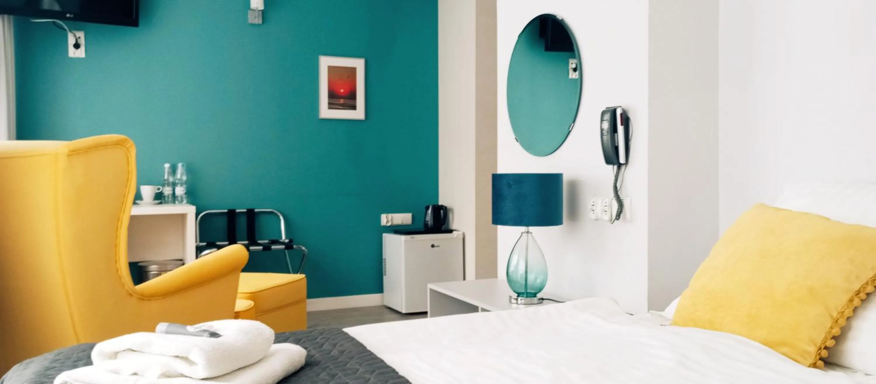 Bed in Villa Flaming