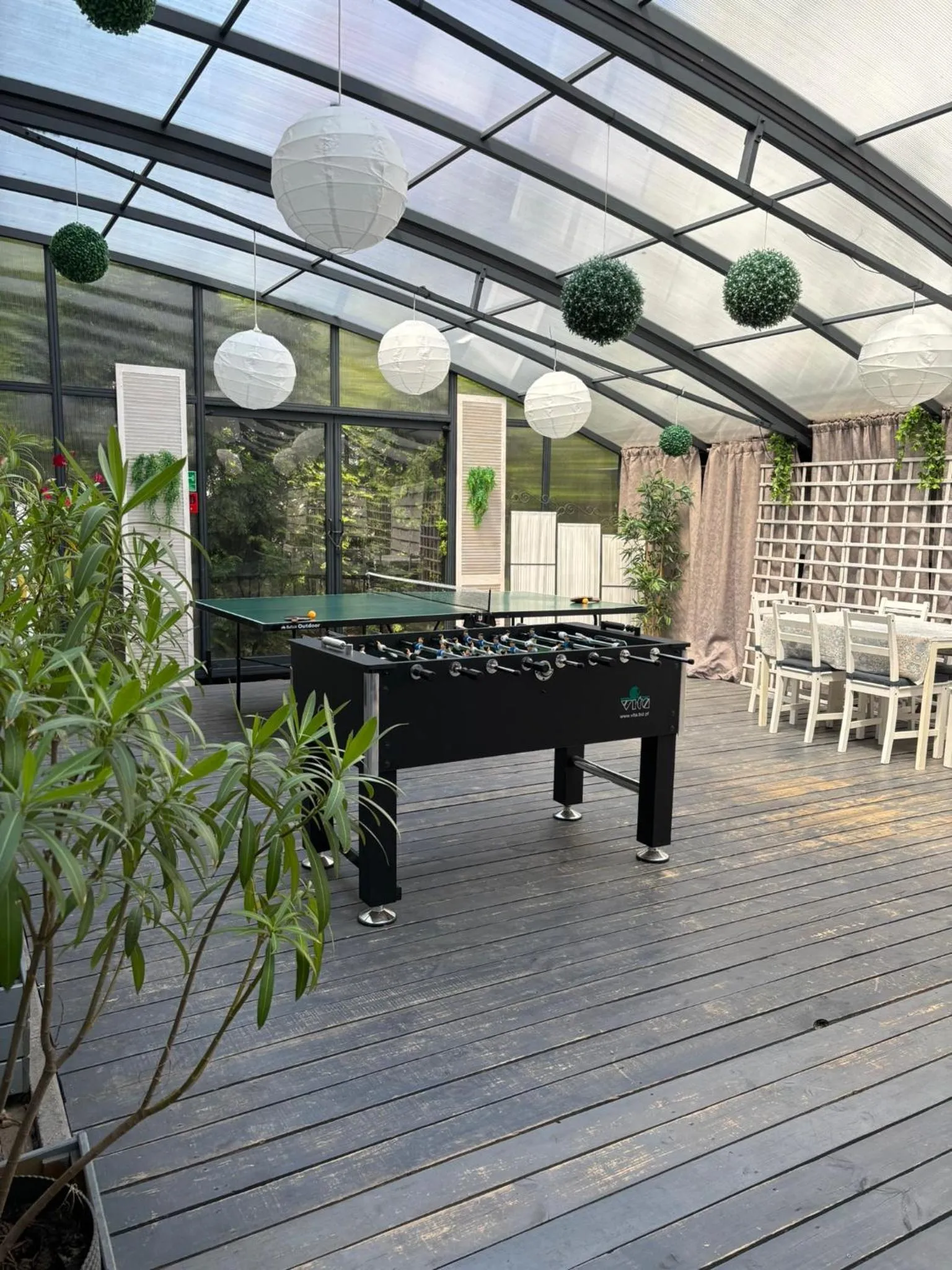 Patio in Villa Flaming