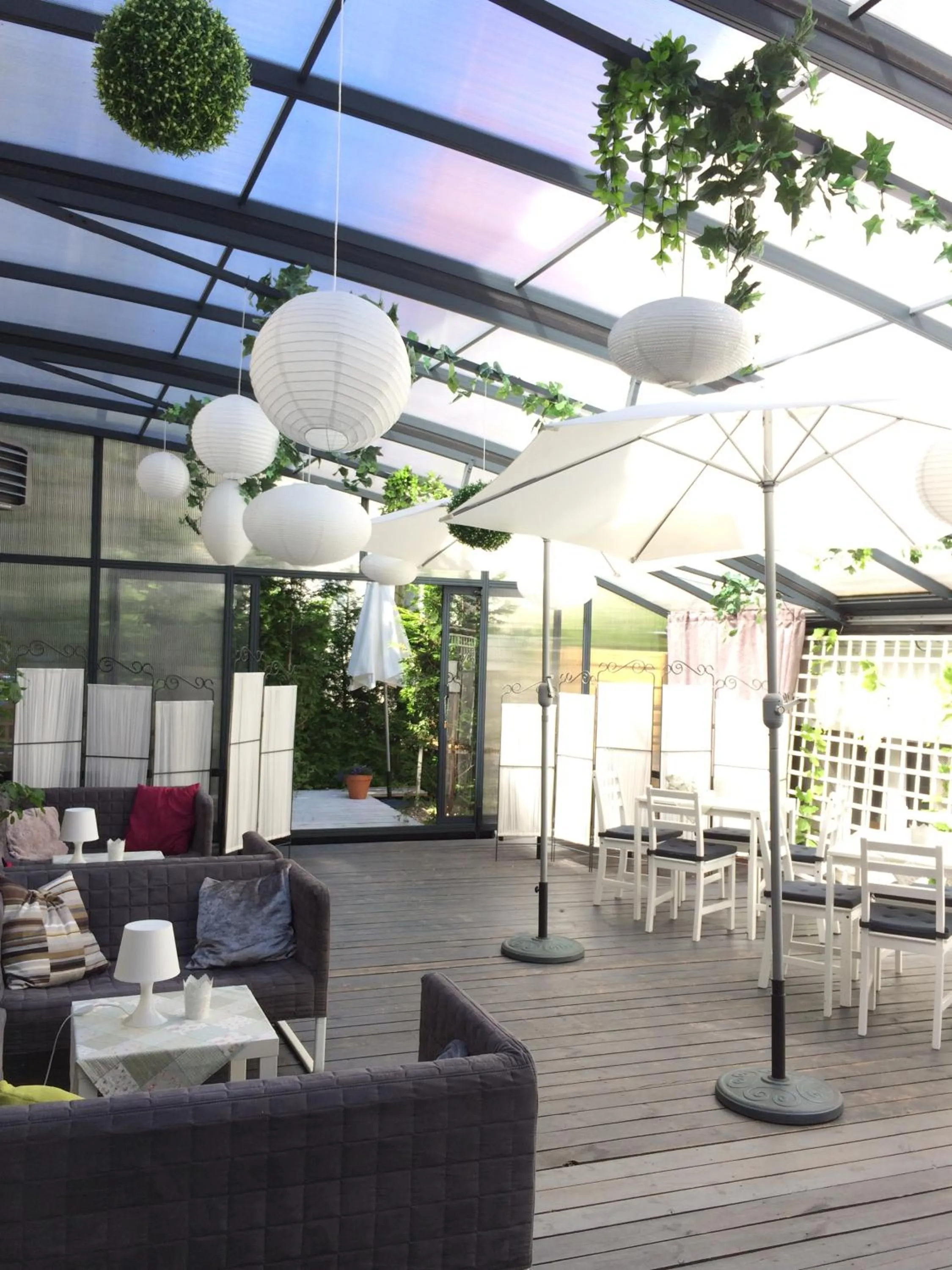 Patio in Villa Flaming