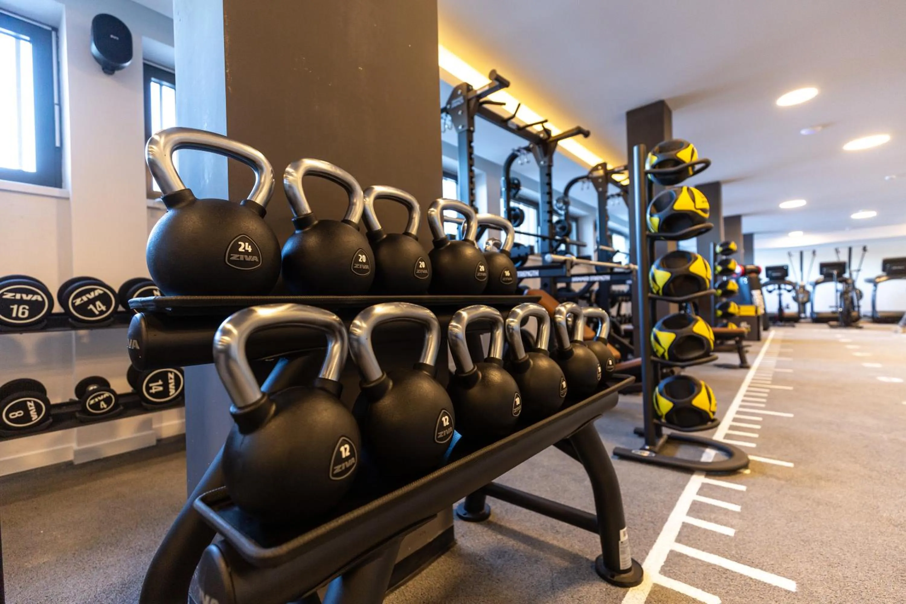 Fitness centre/facilities in Hotel Monti Spa & Wellness