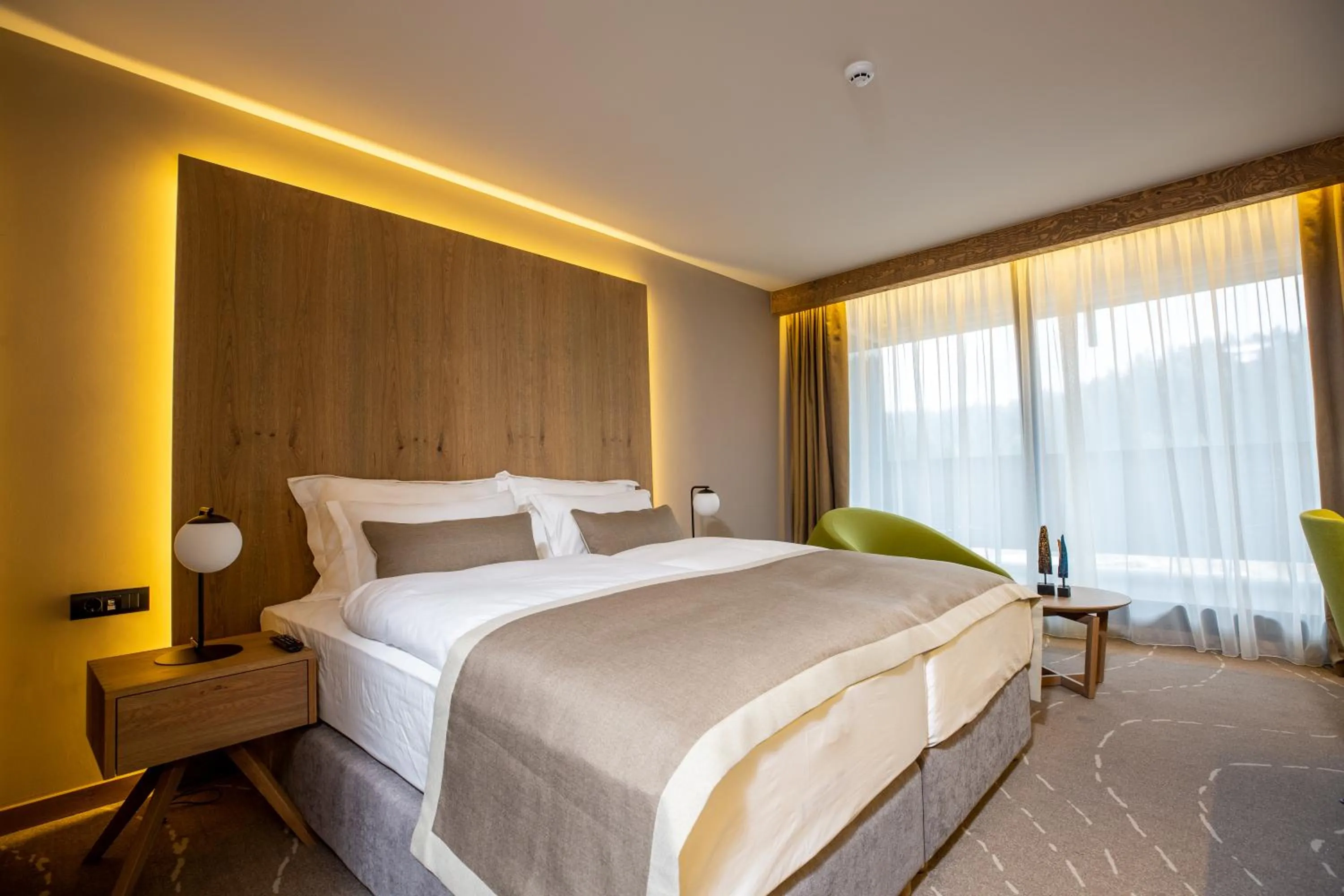 Bed in Hotel Monti Spa & Wellness