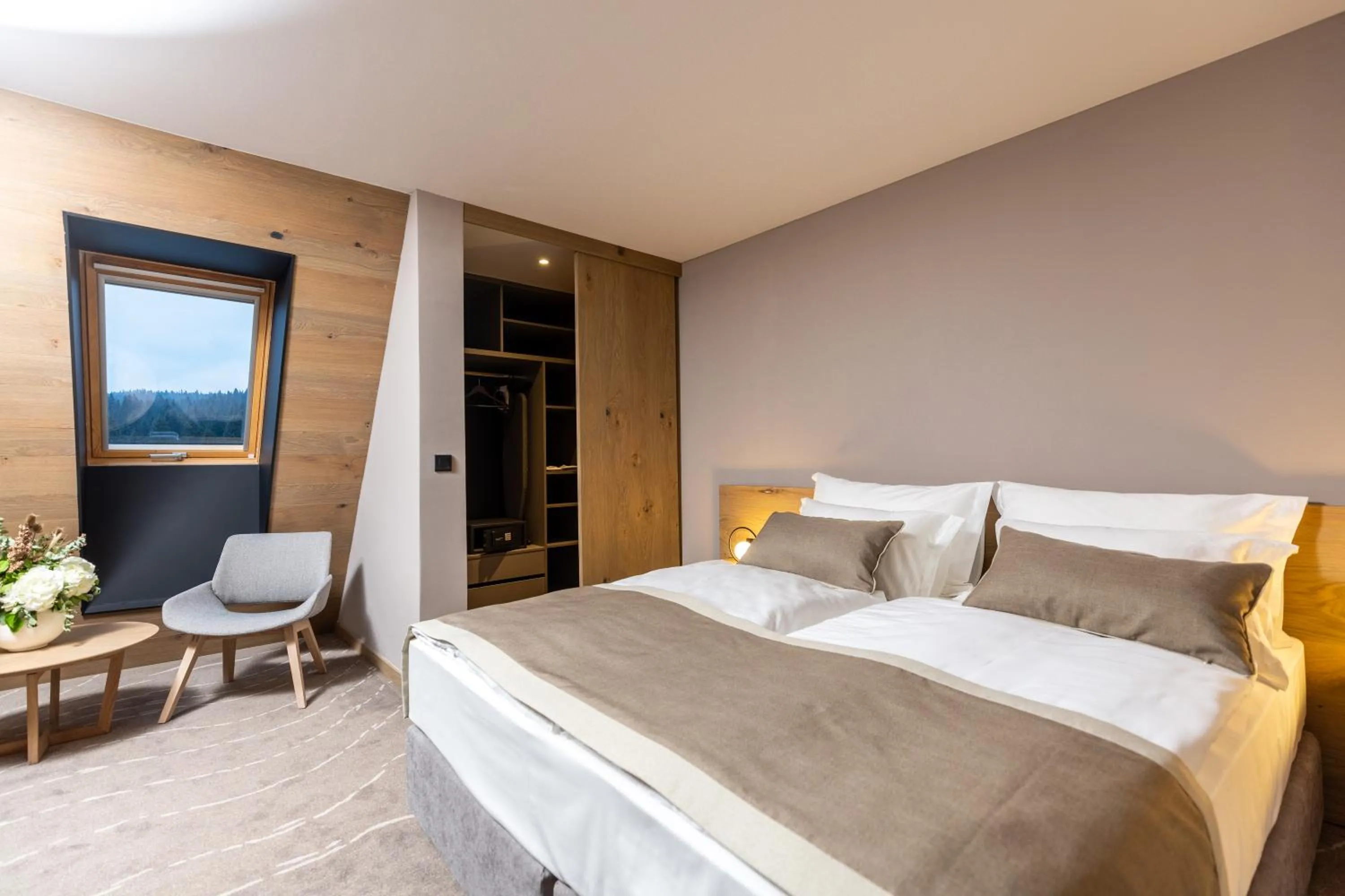 Bed in Hotel Monti Spa & Wellness