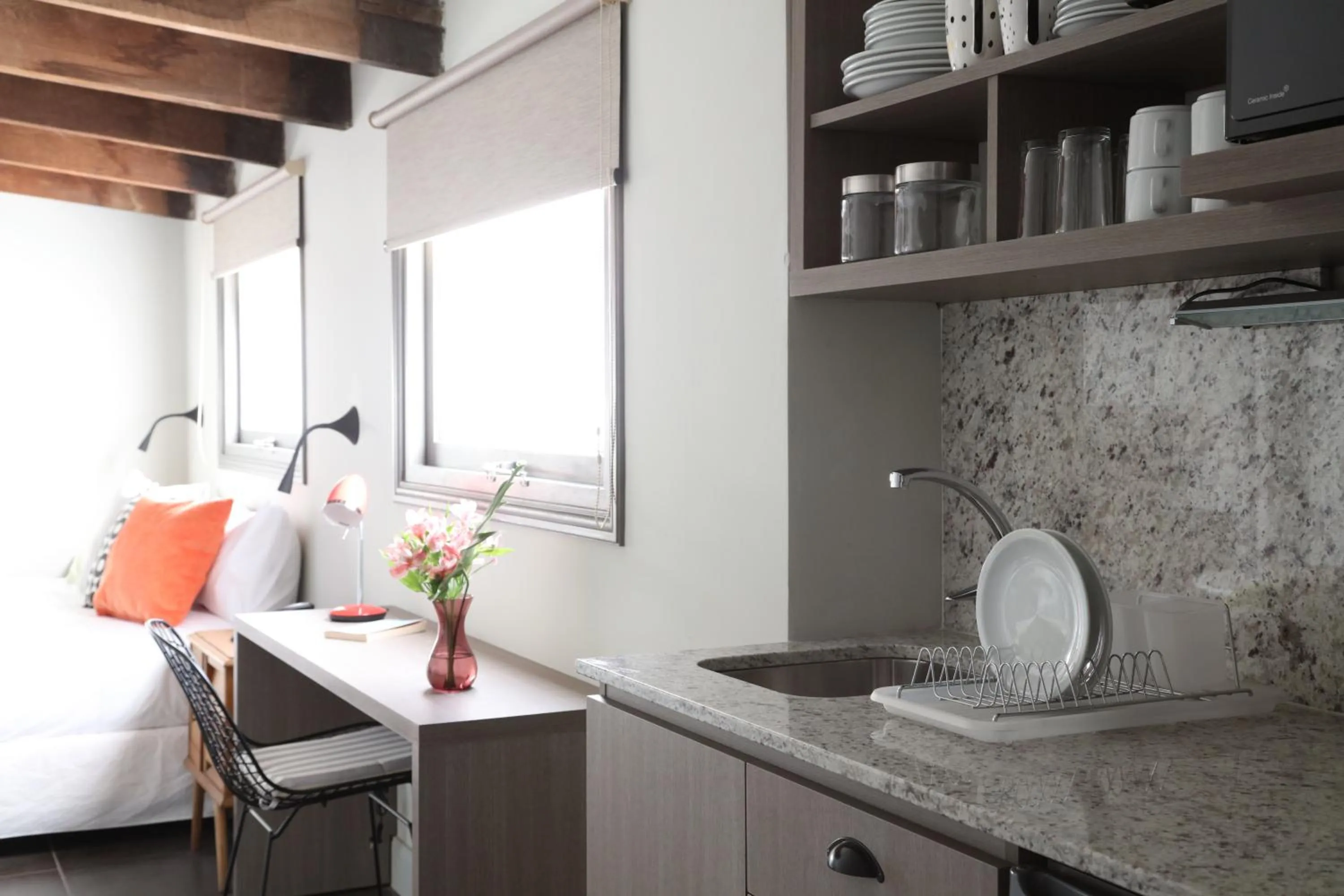 Kitchen or kitchenette in Casa San José