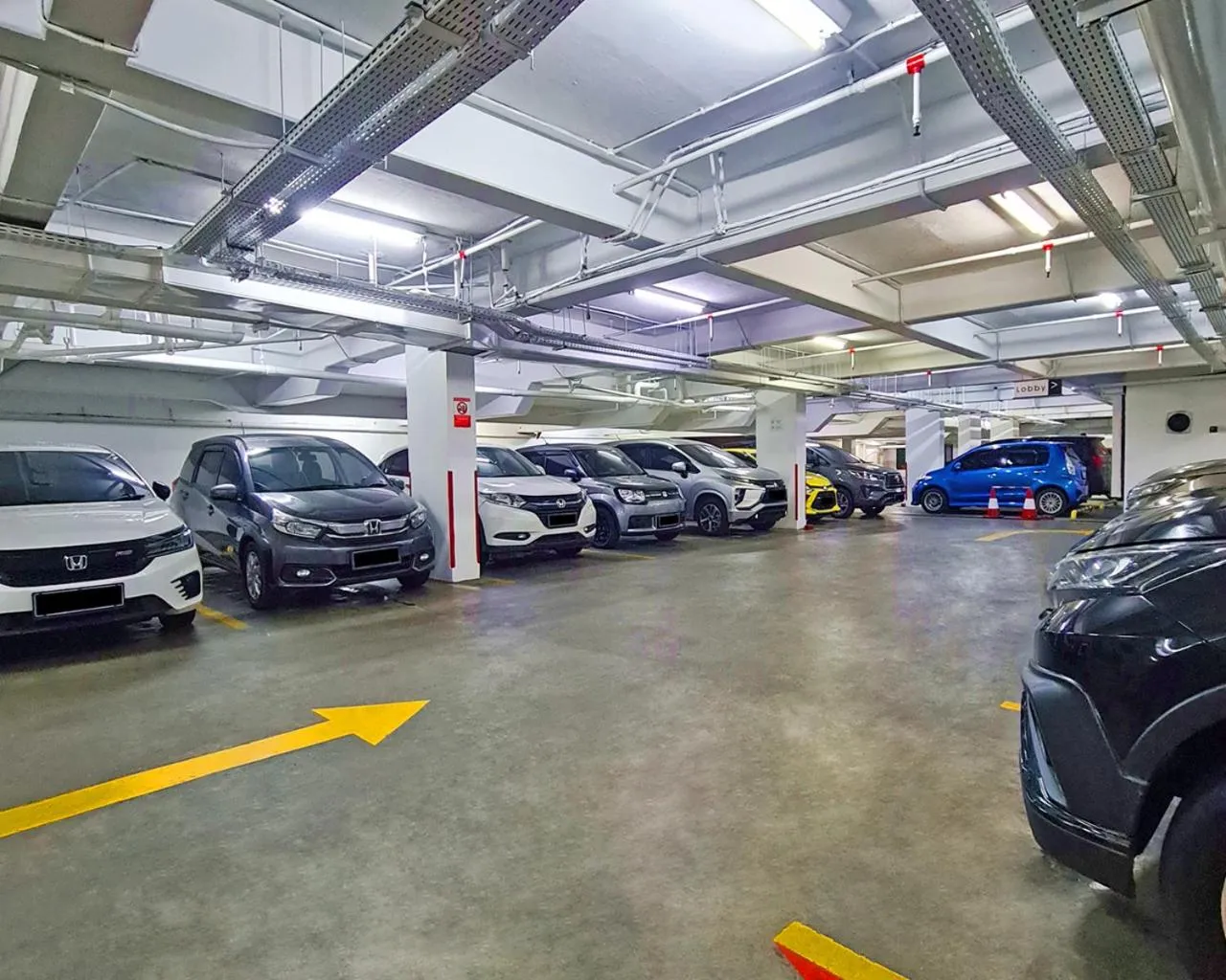 Parking in Asyana Kemayoran Jakarta