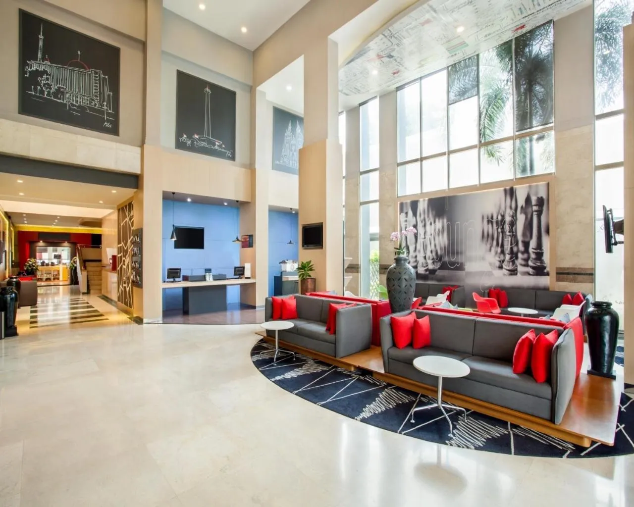 Lobby or reception in Asyana Kemayoran Jakarta