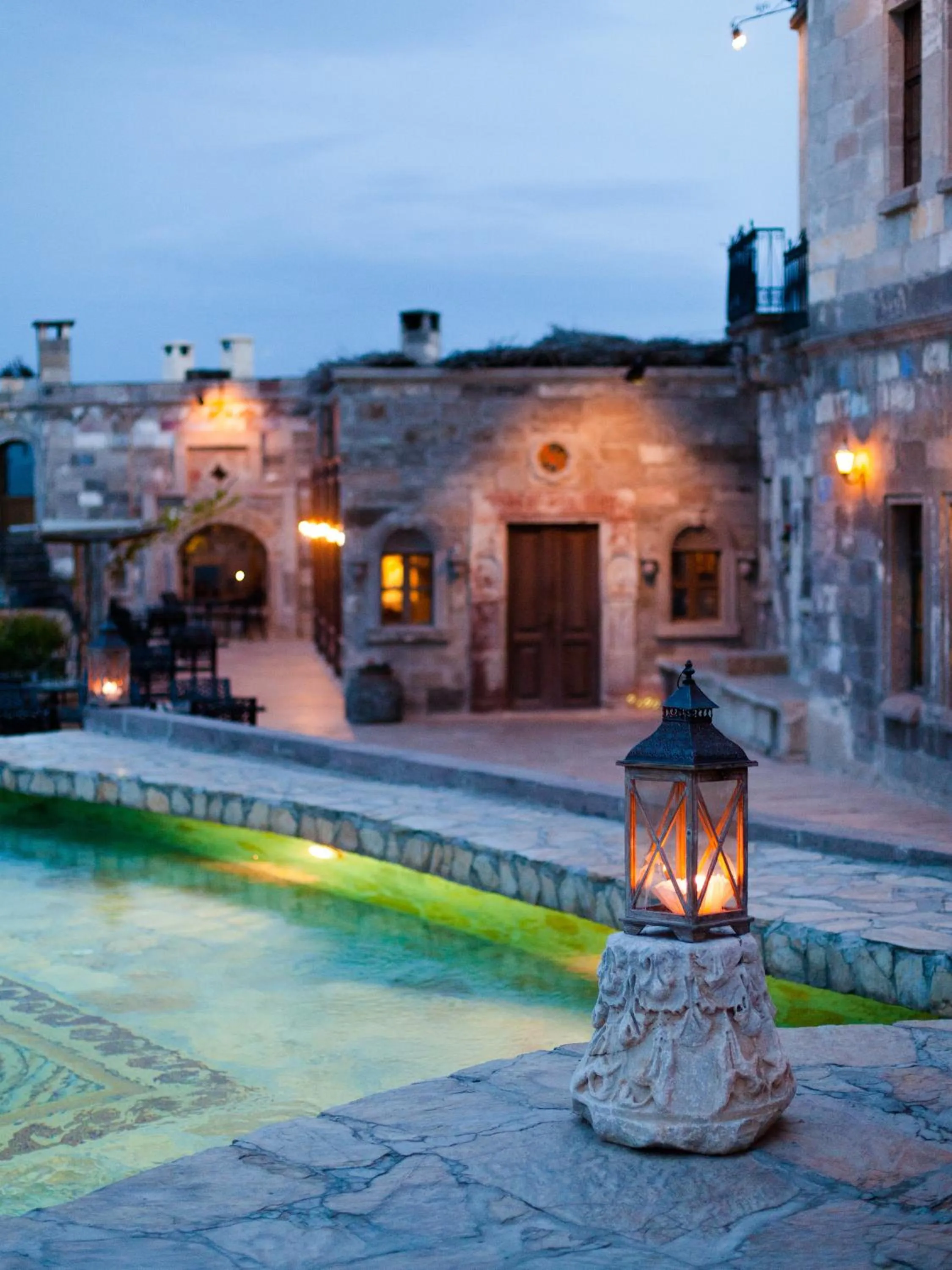 Swimming pool in MUSEUM HOTEL - Relais & Châteaux