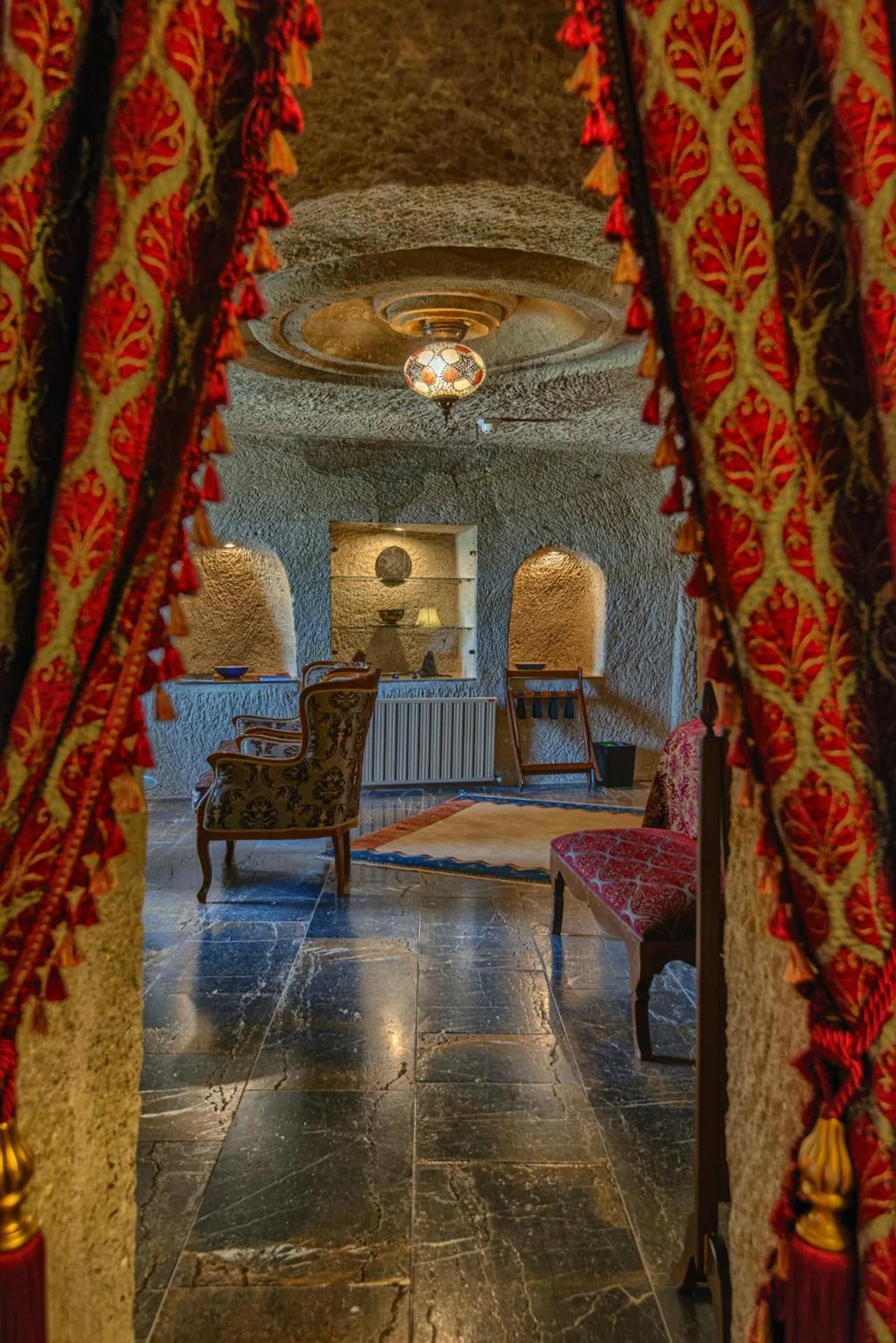 Living room in MUSEUM HOTEL - Relais & Châteaux