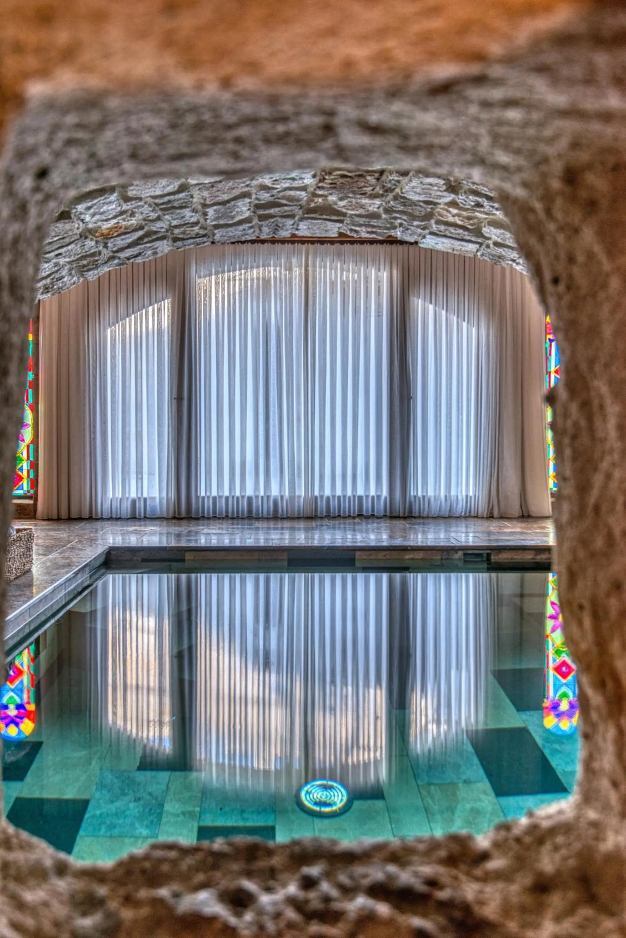 Swimming pool in MUSEUM HOTEL - Relais & Châteaux