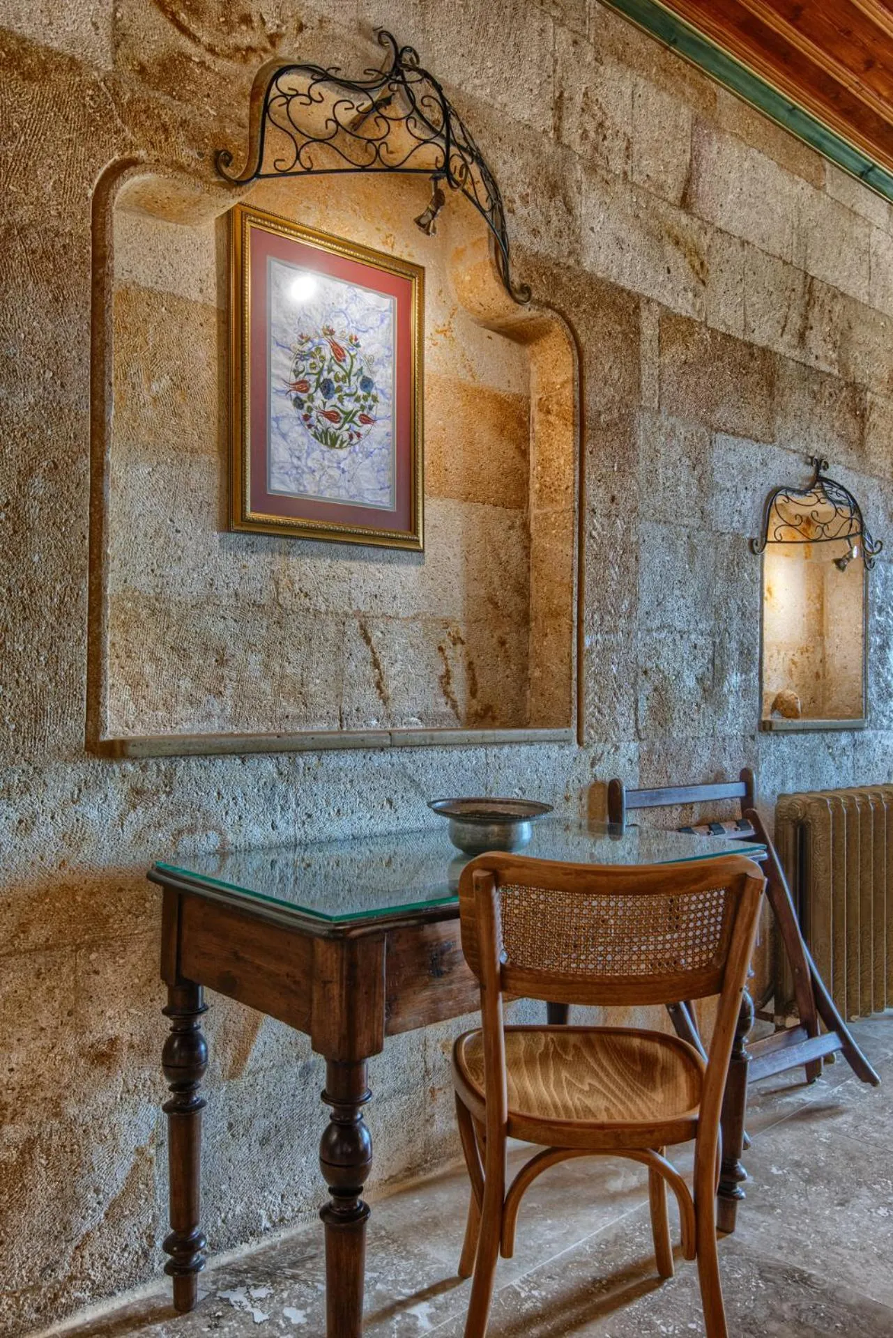 Living room in MUSEUM HOTEL - Relais & Châteaux
