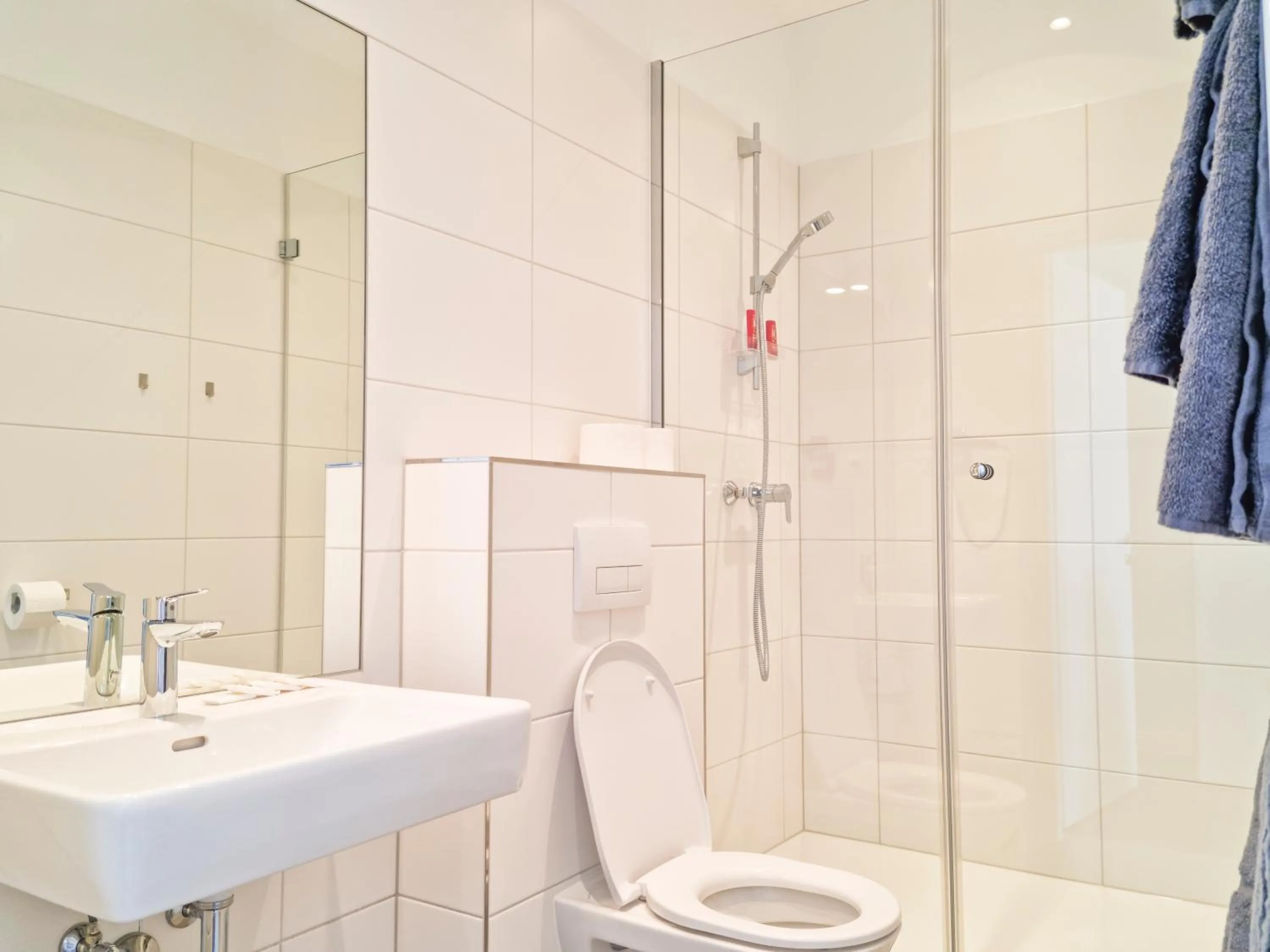 Bathroom in Pension Mozart - Newly Renovated