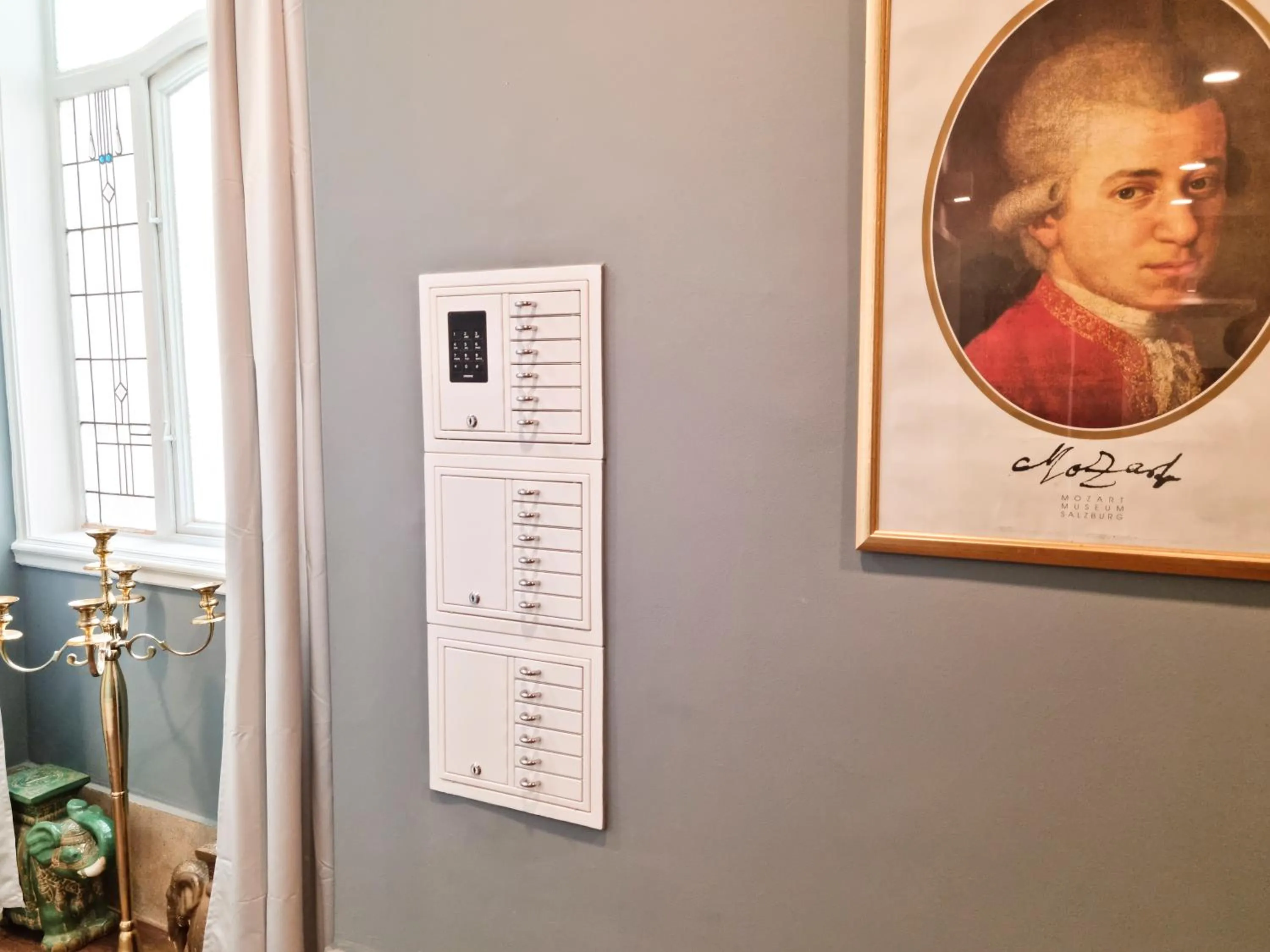 Lobby or reception in Pension Mozart - Newly Renovated