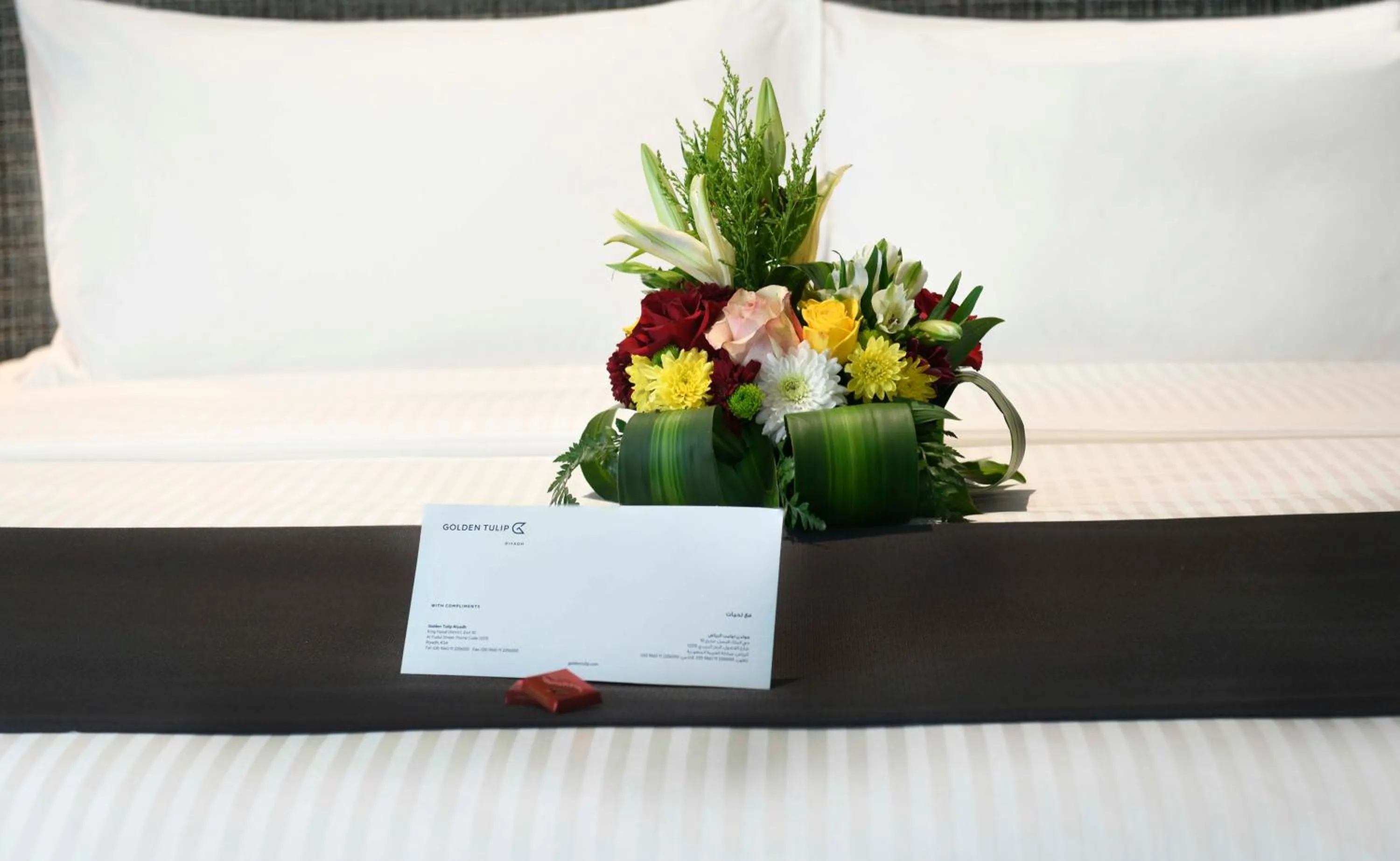 Bed in Golden Tulip Riyadh Convention and Exhibition Center