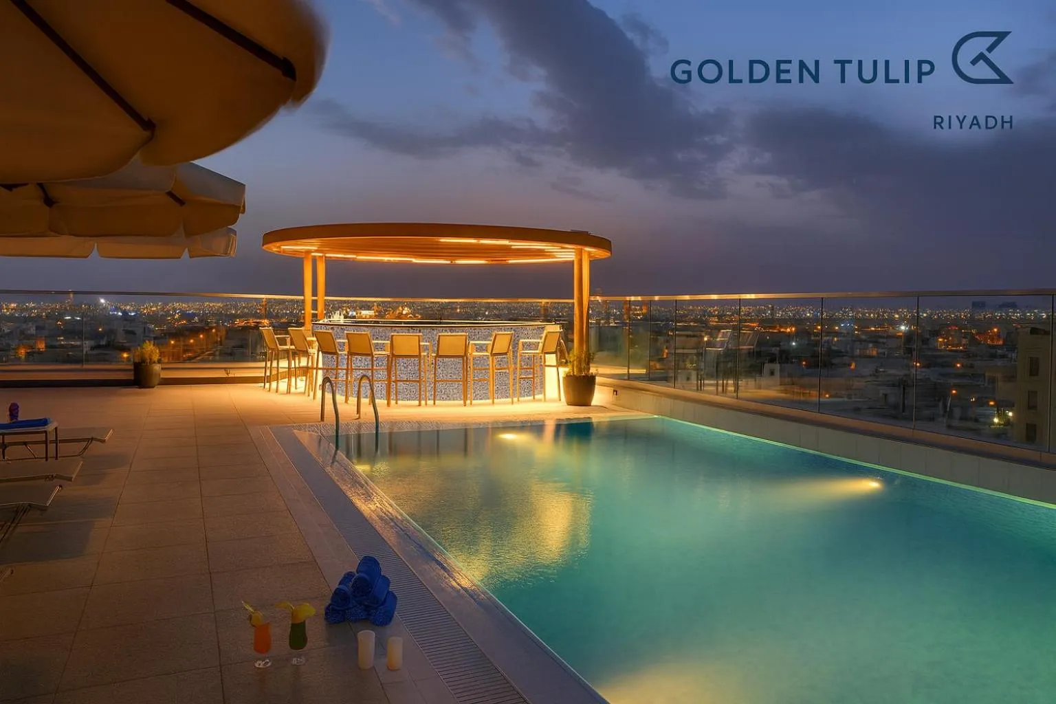 Pool view in Golden Tulip Riyadh Convention and Exhibition Center