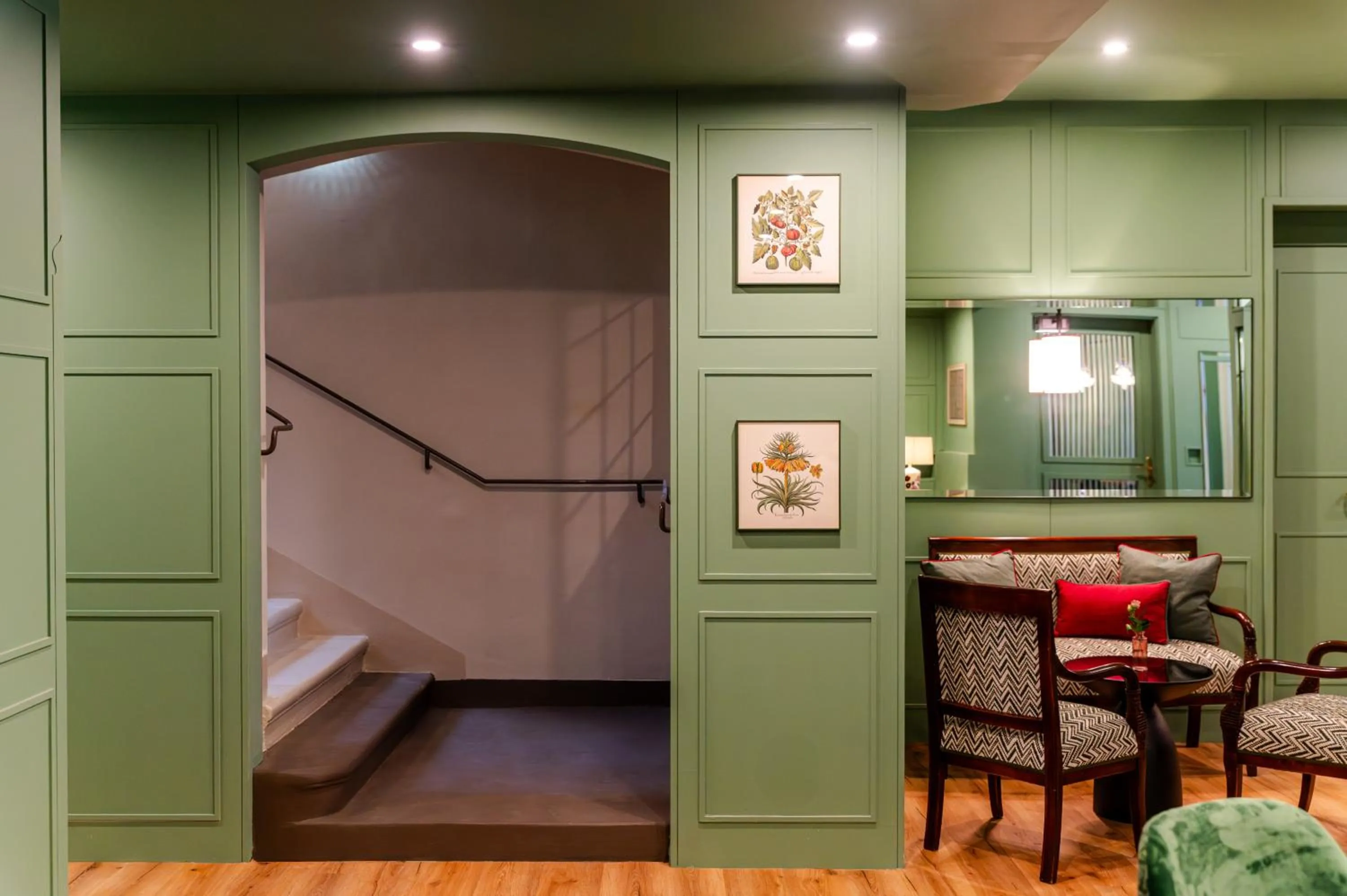 Lobby or reception in Hotel Vier Jahreszeiten Salzburg