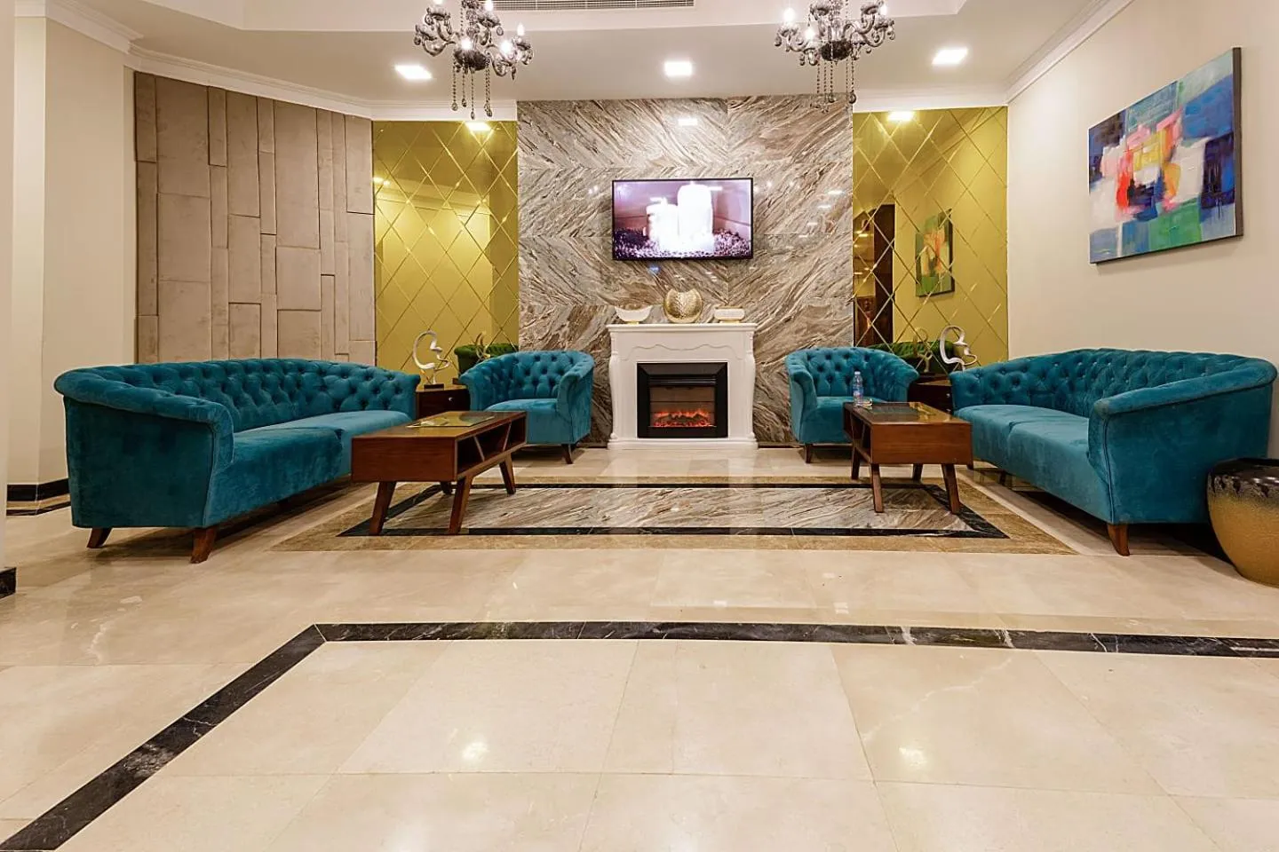 Lobby or reception in Phoenicia Tower Hotel And Spa