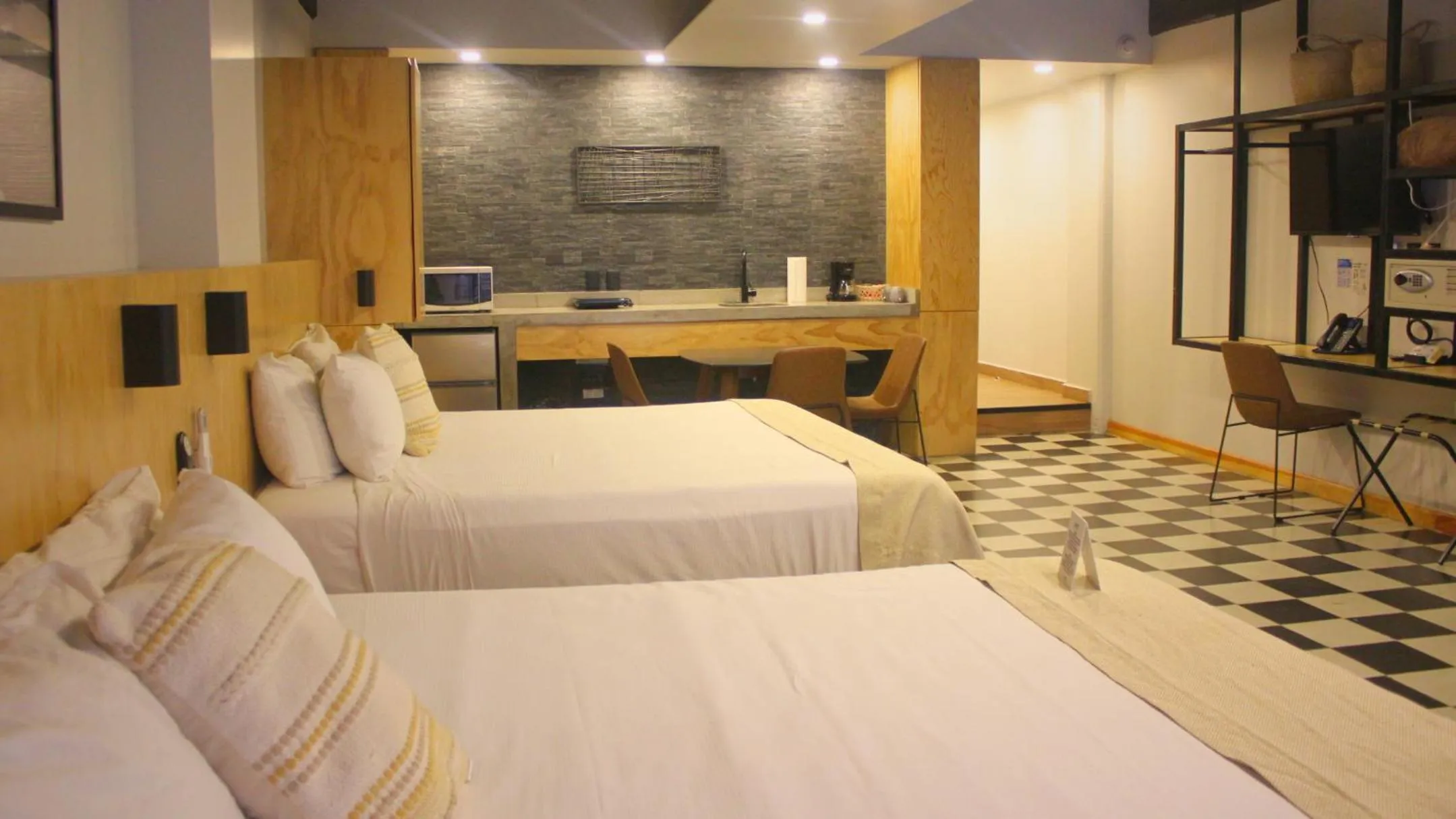 Bed in Joint Boutique Hotel