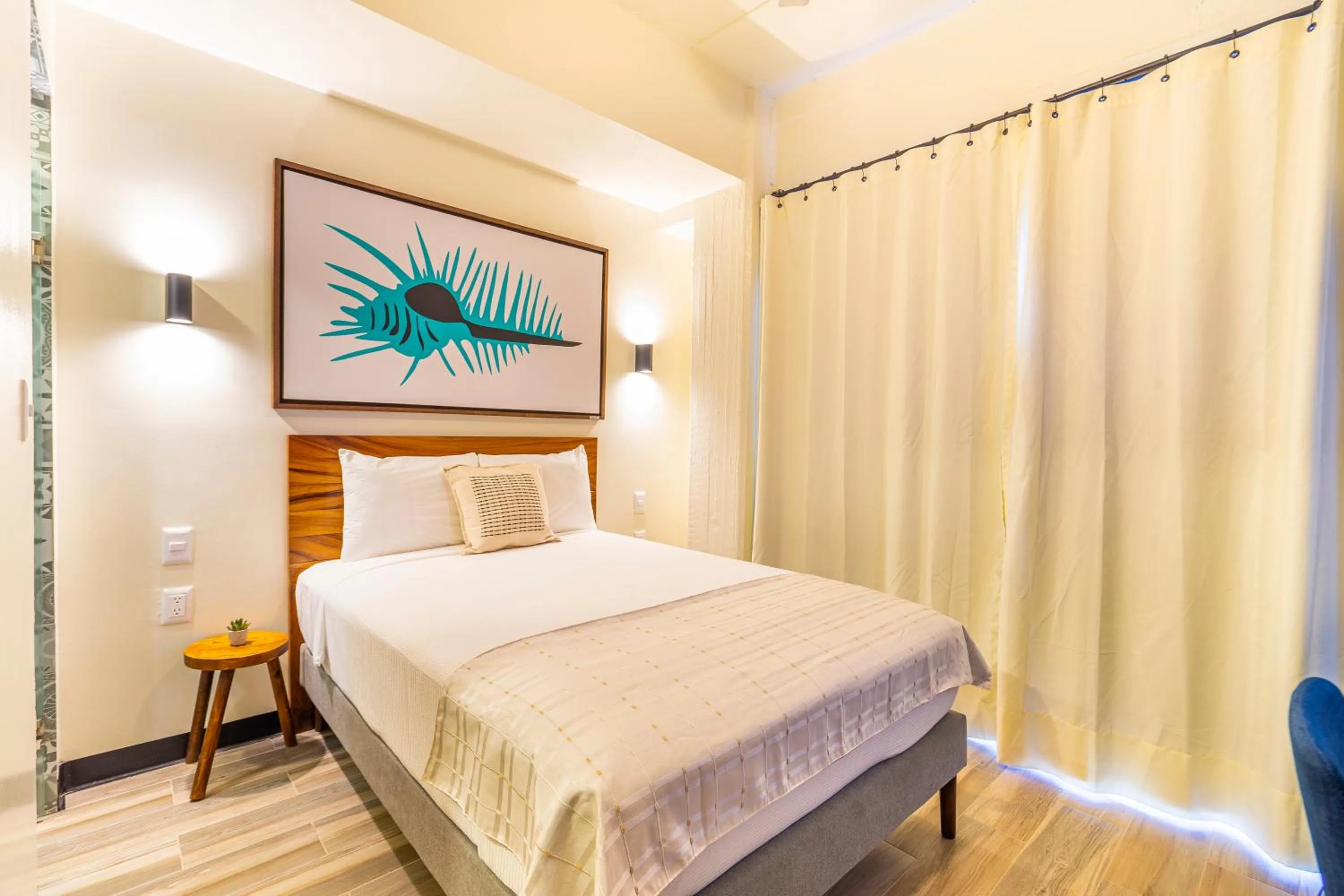 Bed in Joint Boutique Hotel