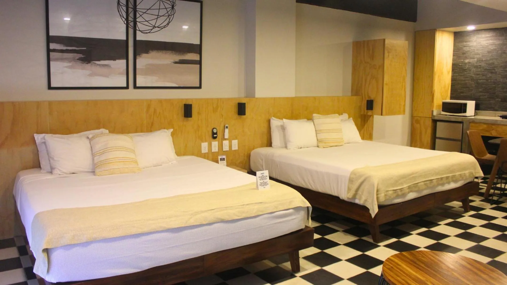 Bed in Joint Boutique Hotel