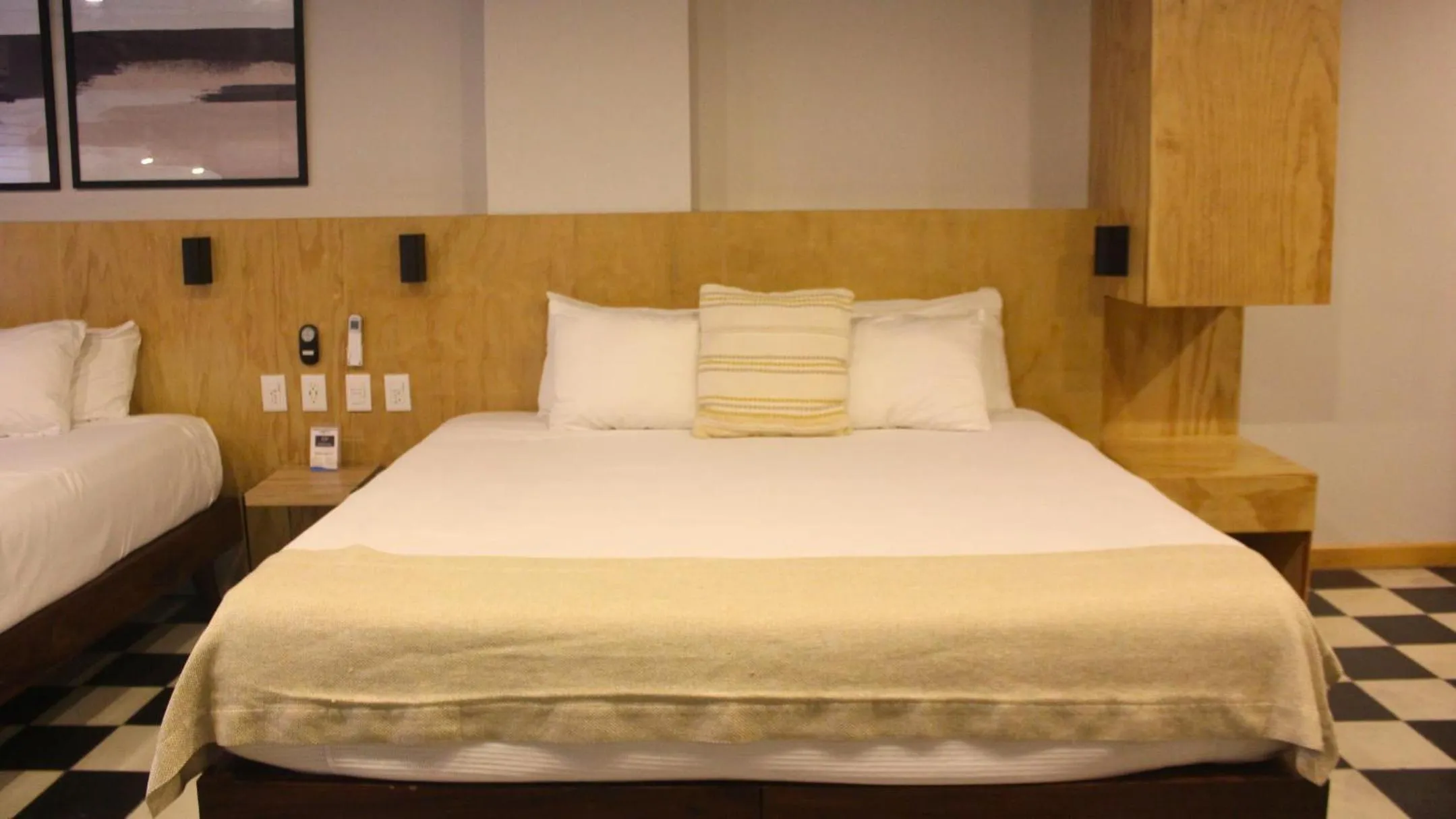Bed in Joint Boutique Hotel