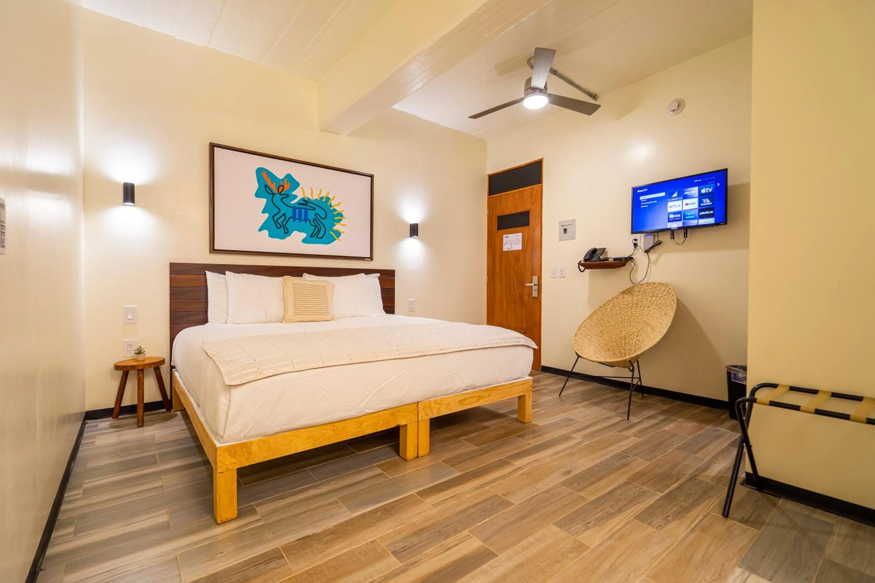 Bed in Joint Boutique Hotel