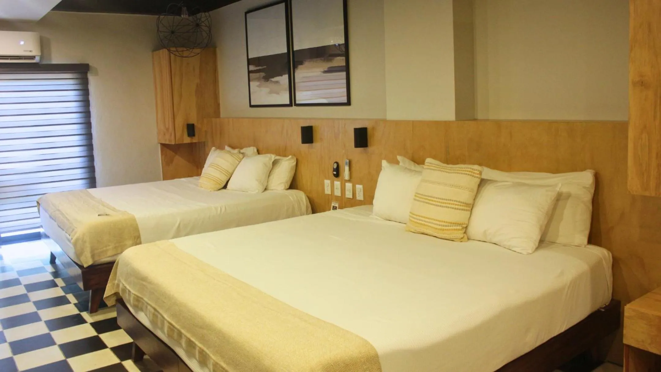 Bed in Joint Boutique Hotel