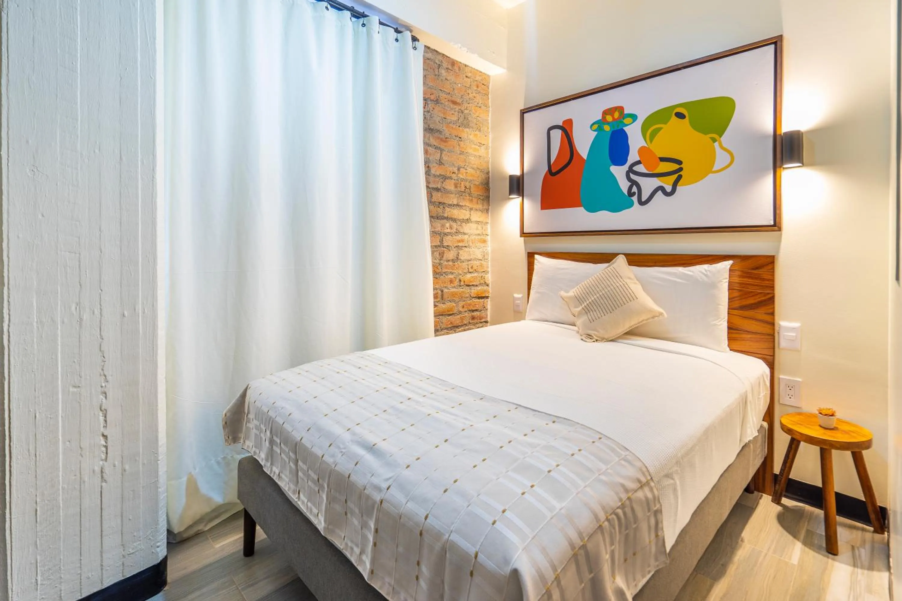 Bed in Joint Boutique Hotel