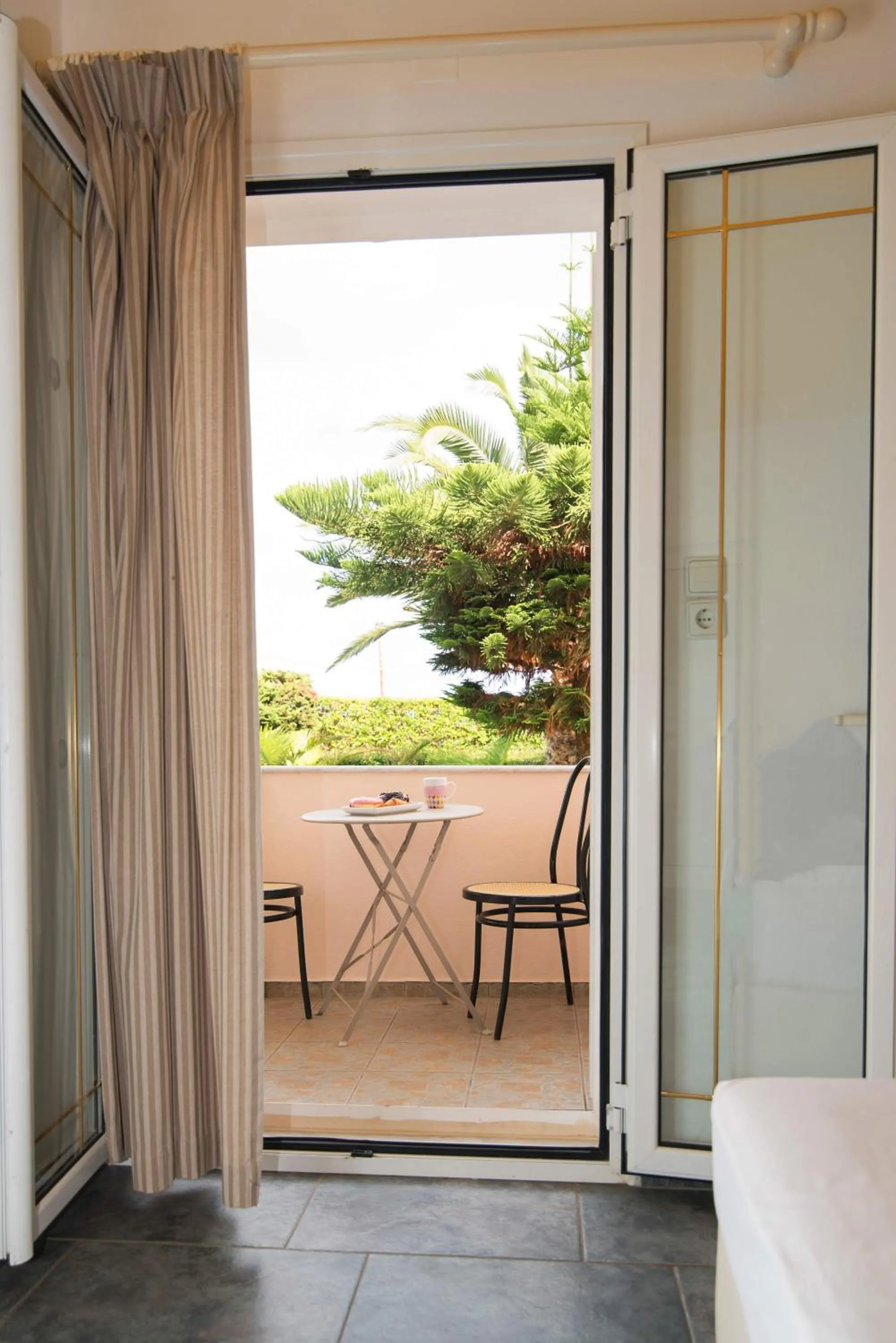 Balcony/Terrace in Yiannis Manos Hotel Resort