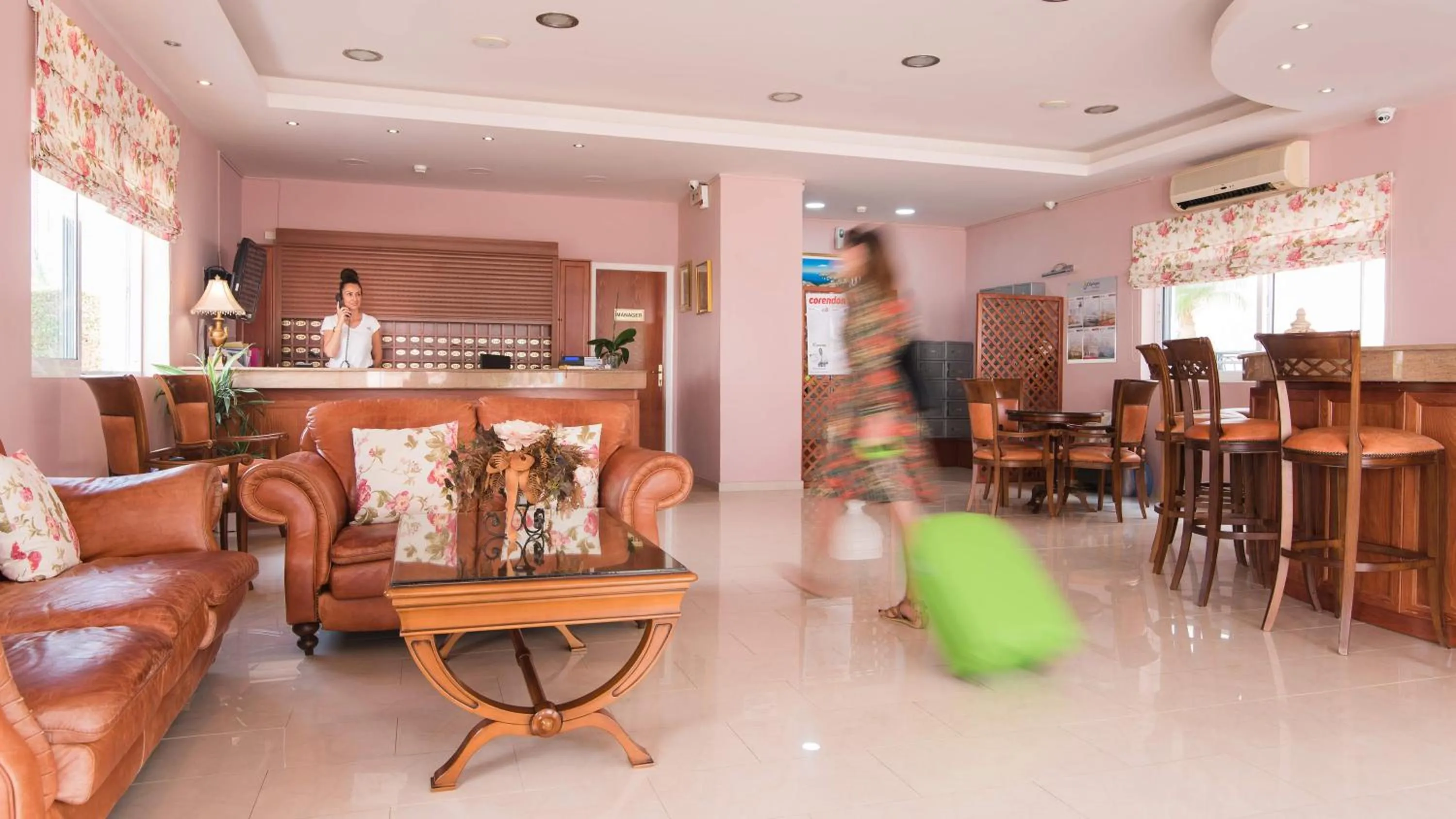 Lobby or reception in Yiannis Manos Hotel Resort