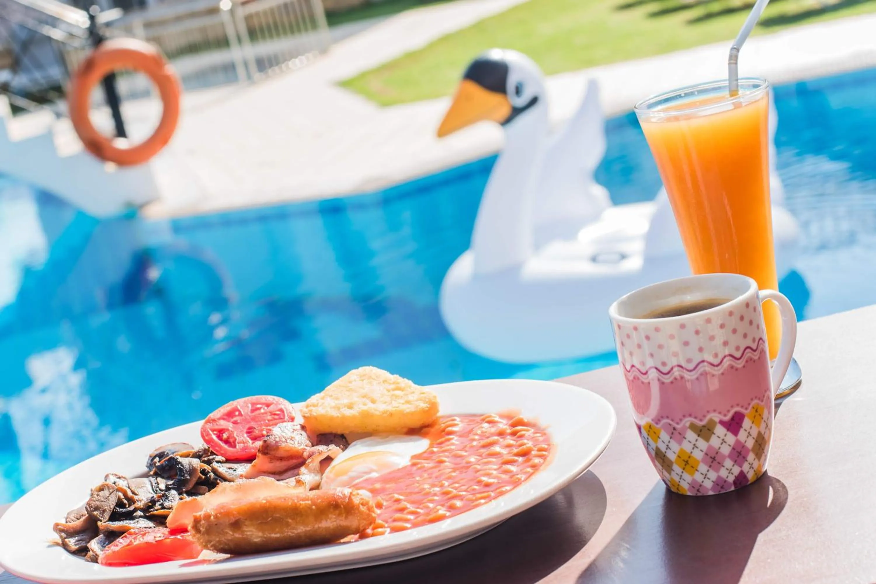 Continental breakfast in Yiannis Manos Hotel Resort