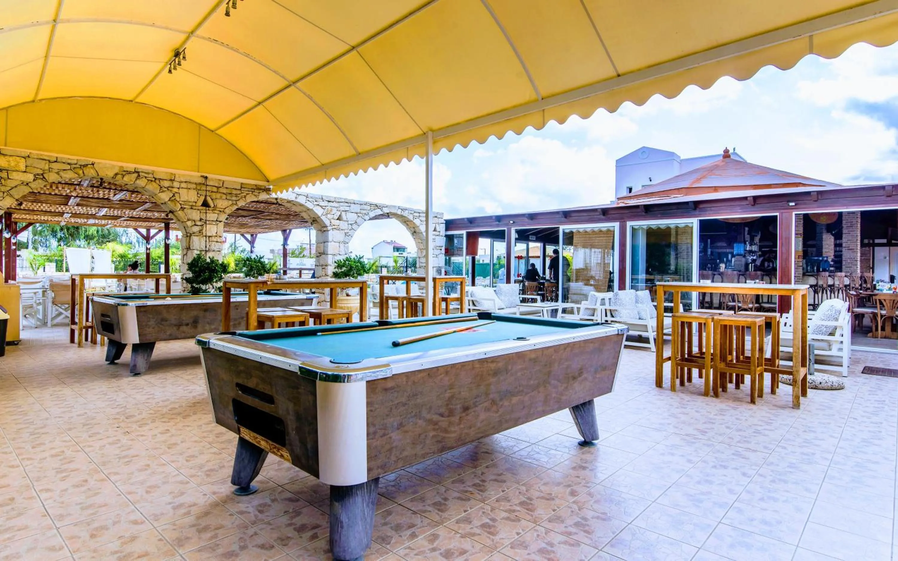 Billiard in Yiannis Manos Hotel Resort
