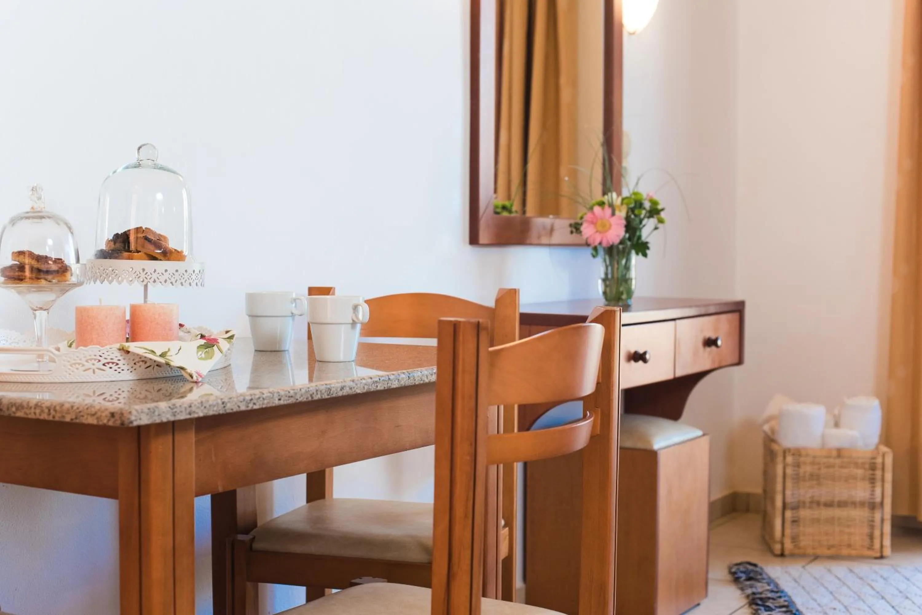 Seating area in Yiannis Manos Hotel Resort