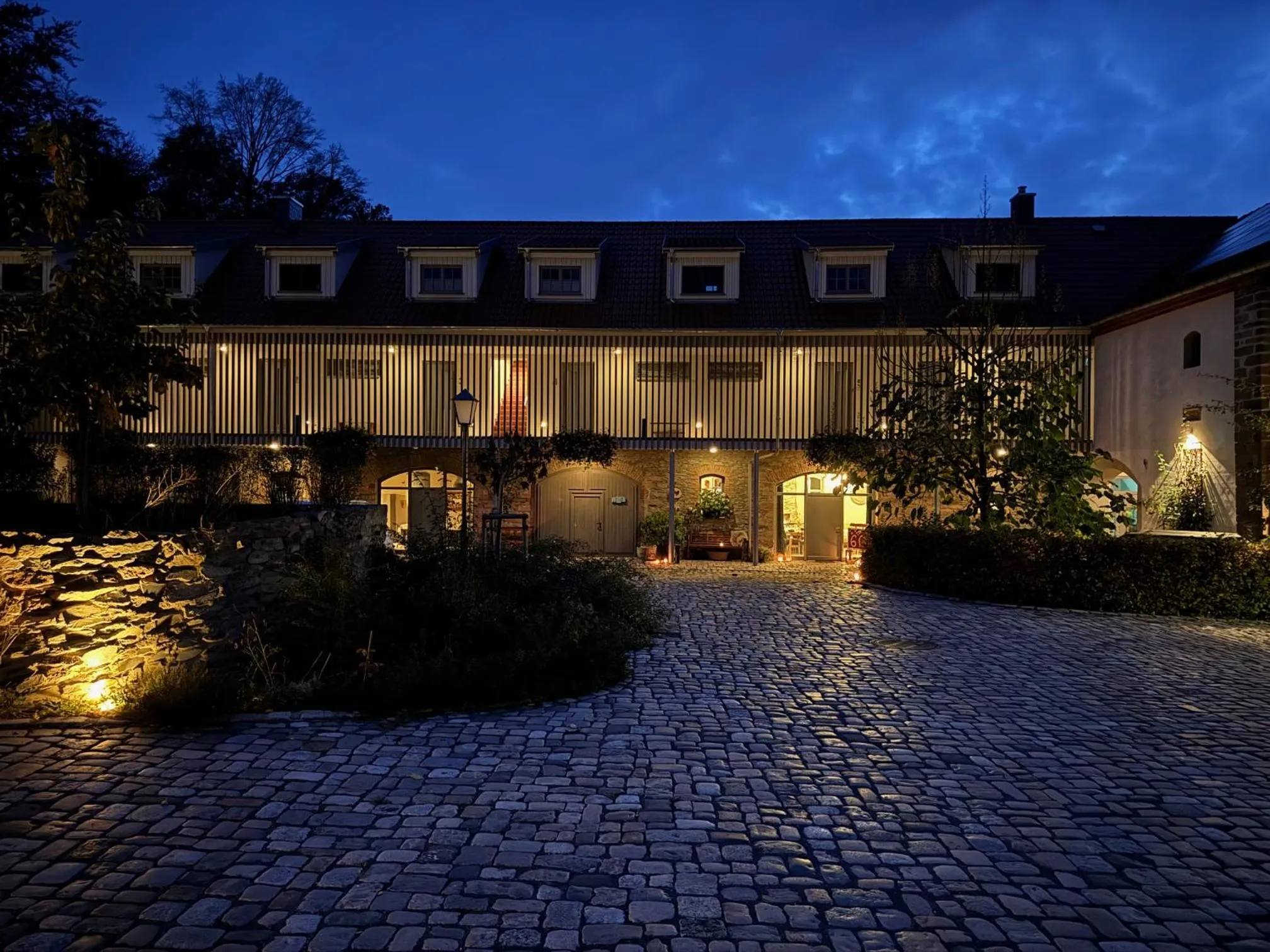 Night in Gästehaus Lausnitz Zimmer