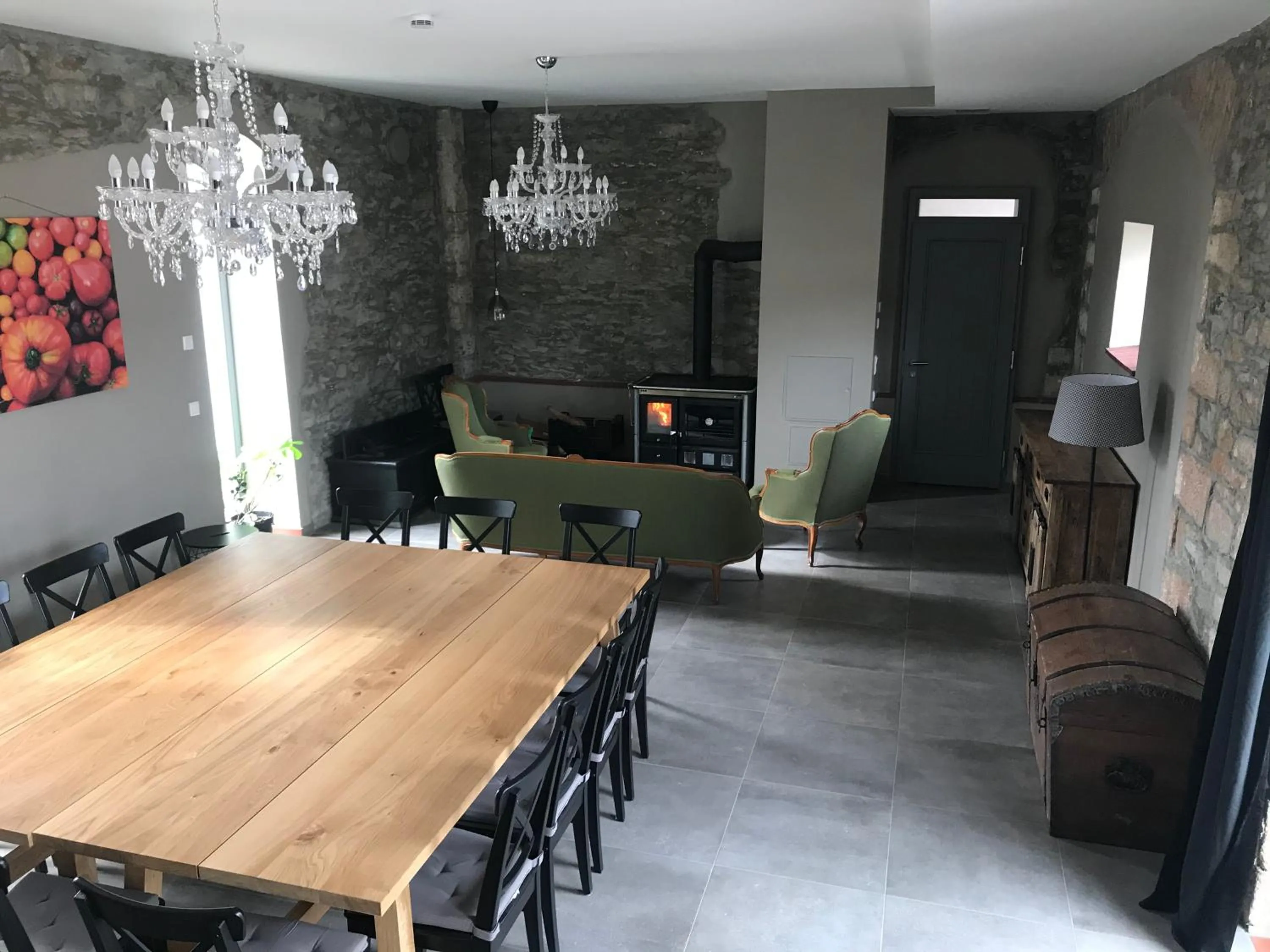 Restaurant/places to eat in Gästehaus Lausnitz Zimmer