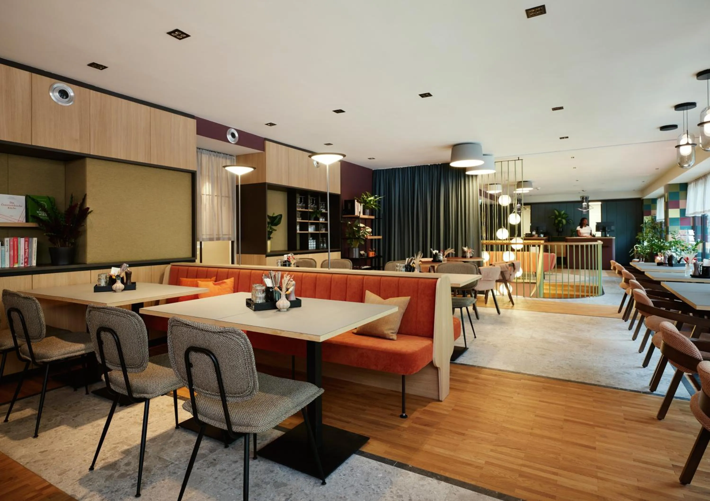 Buffet breakfast in Henriette Stadthotel Vienna