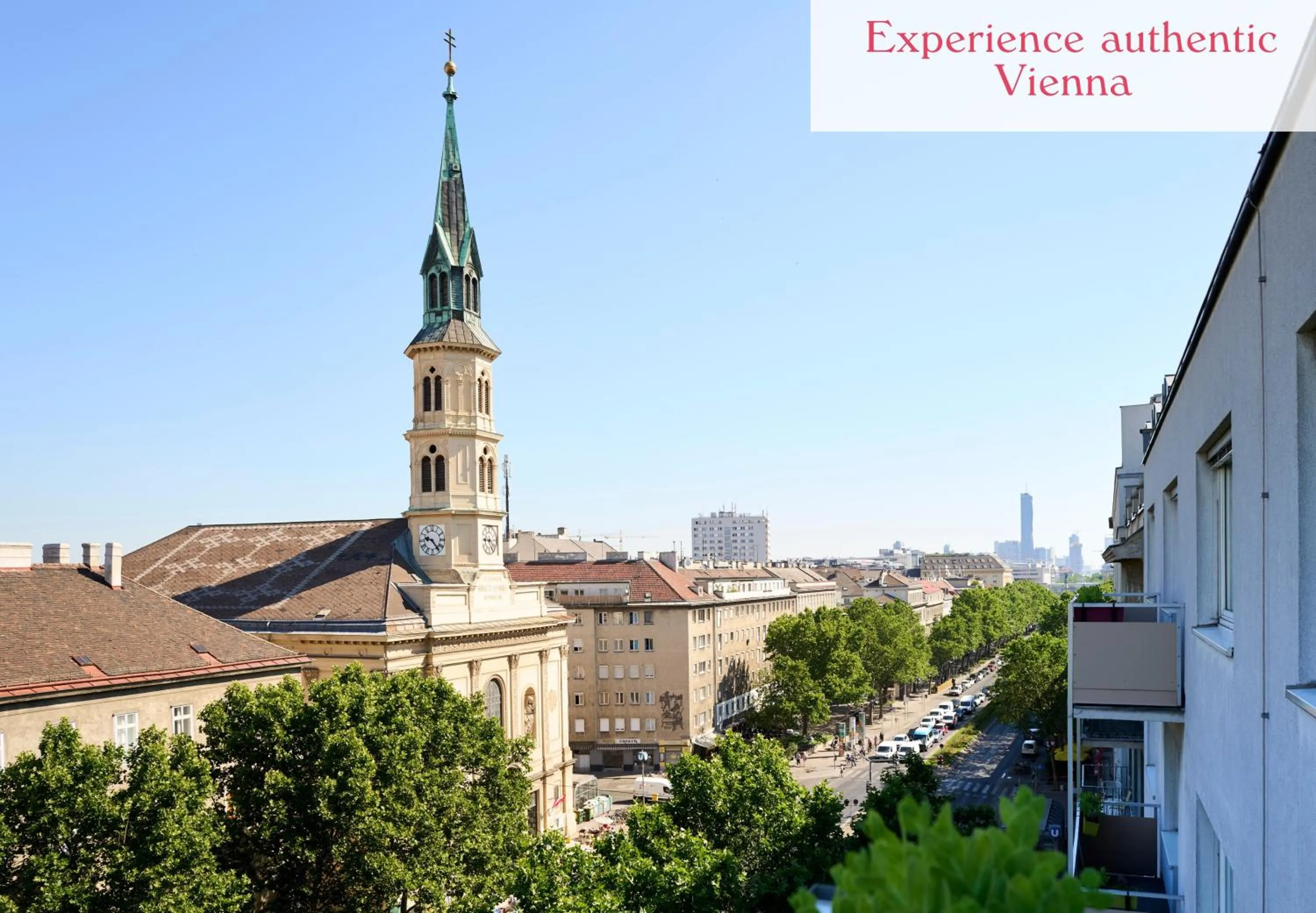 Landmark view in Henriette Stadthotel Vienna