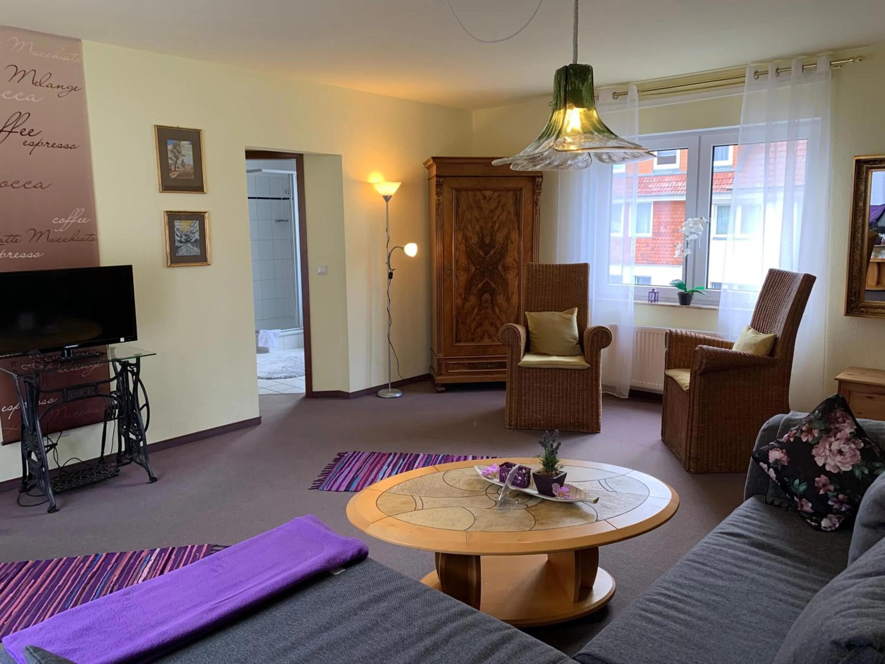 Living room in Hotel-Pension Teutonia