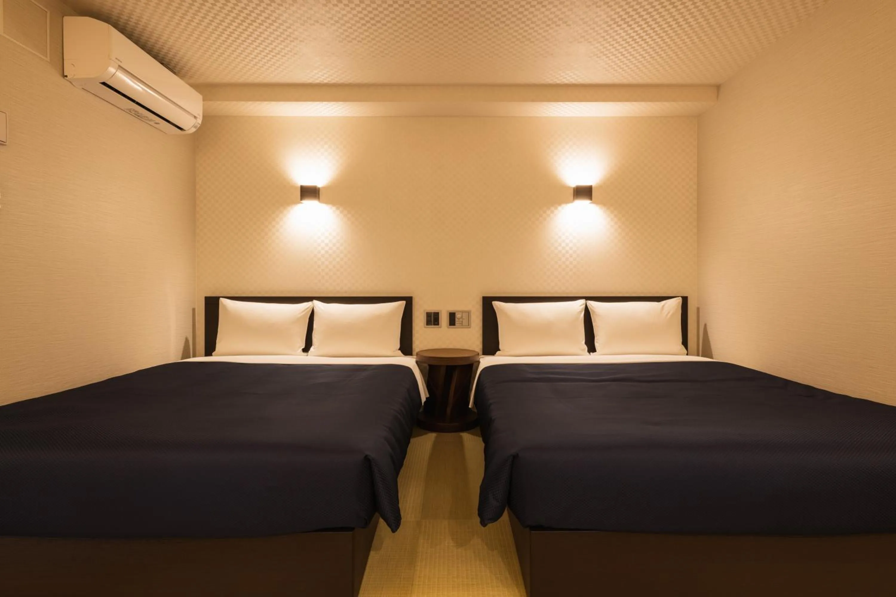 Bed in Hotel Iori ホテル庵