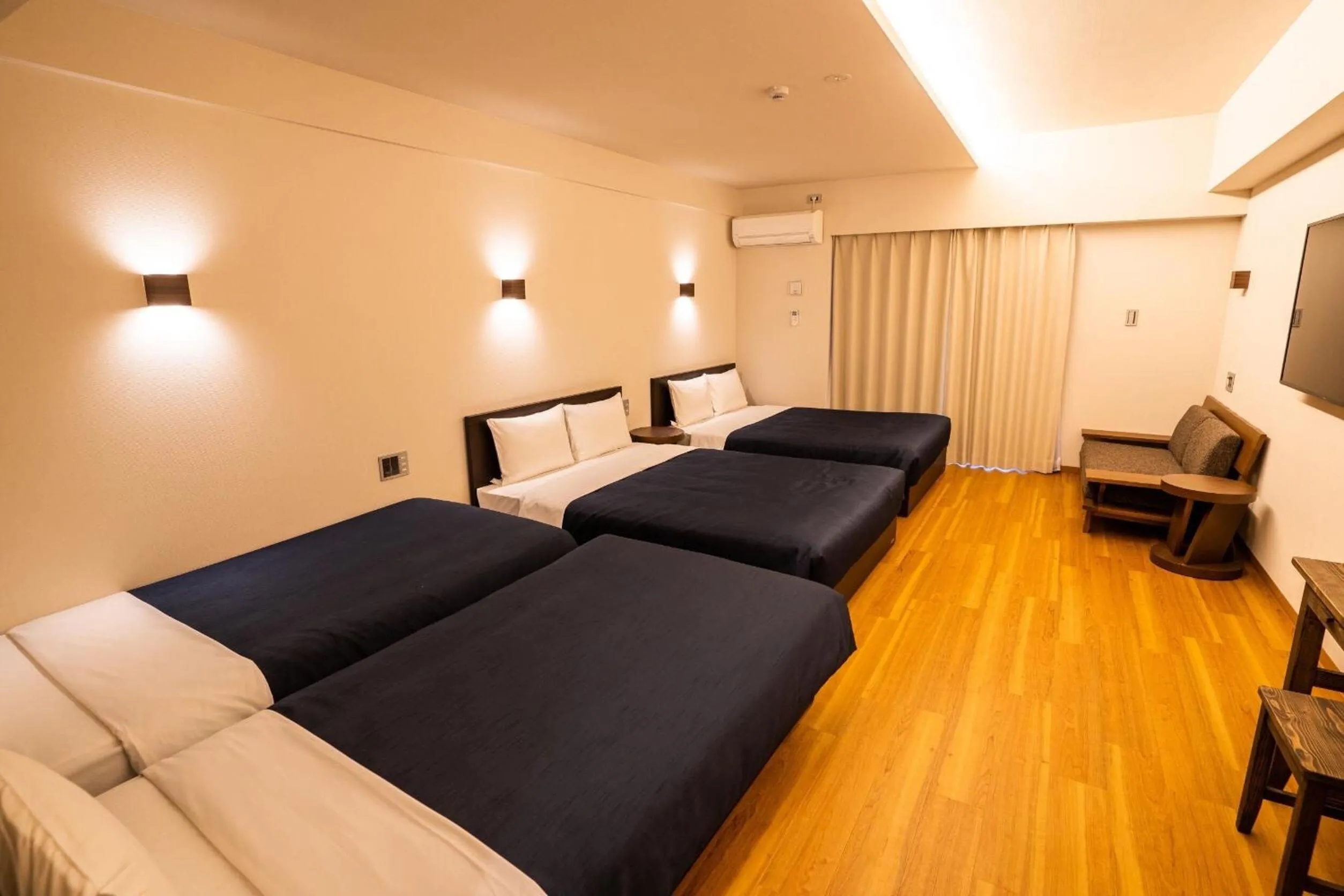 Bed in Hotel Iori ホテル庵