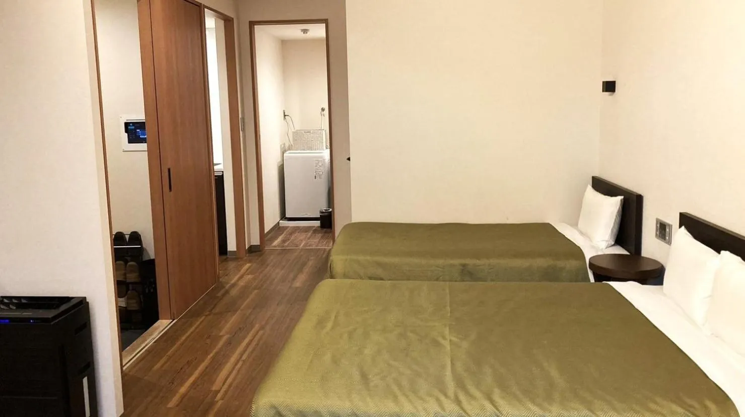 Bed in Hotel Iori ホテル庵