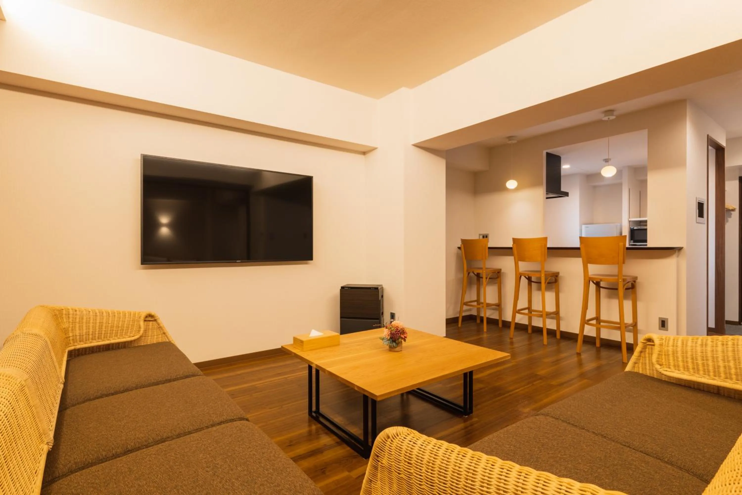 Seating area in Hotel Iori ホテル庵