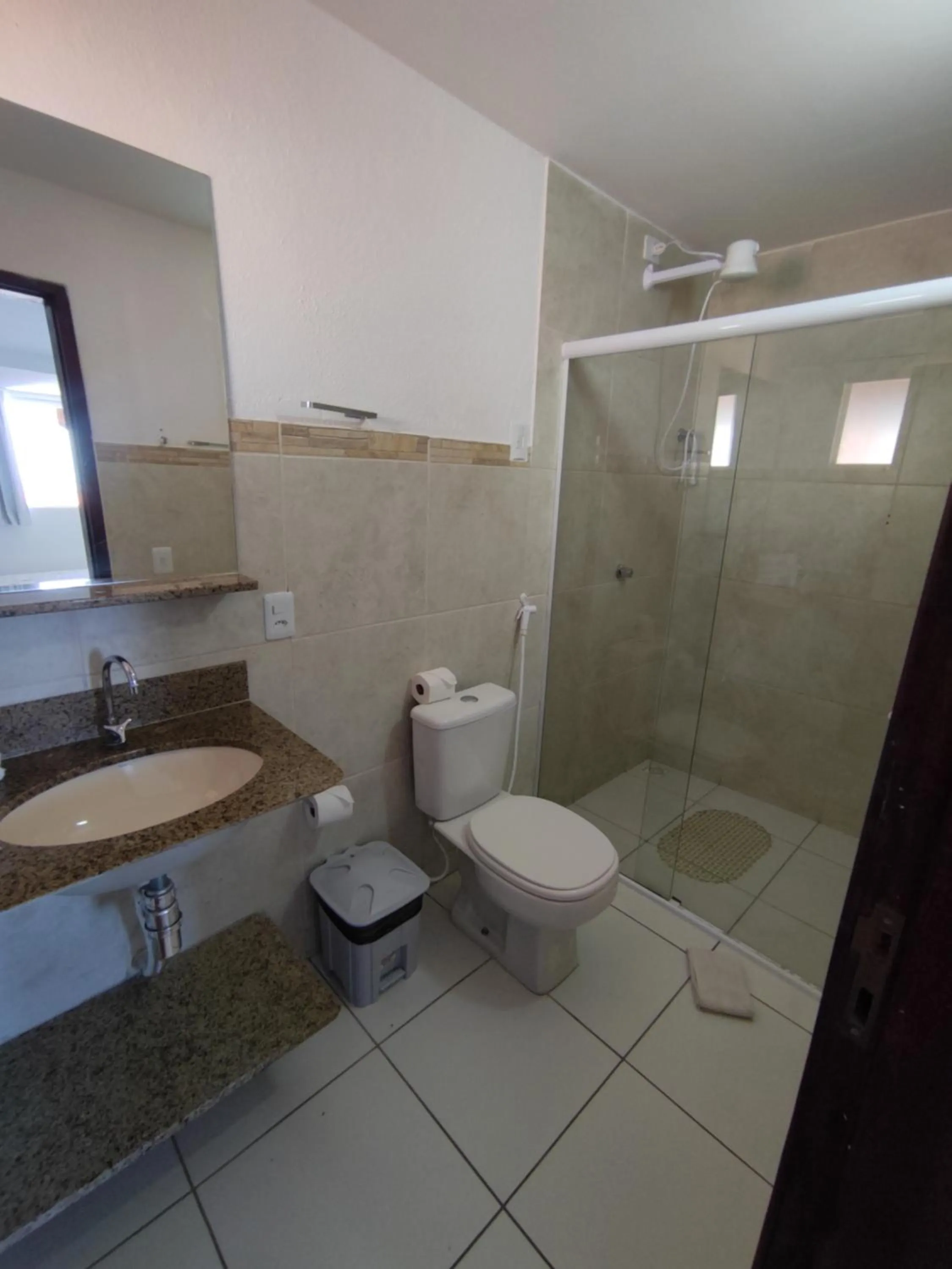 Bathroom in Encanto da Praia hotel pousada