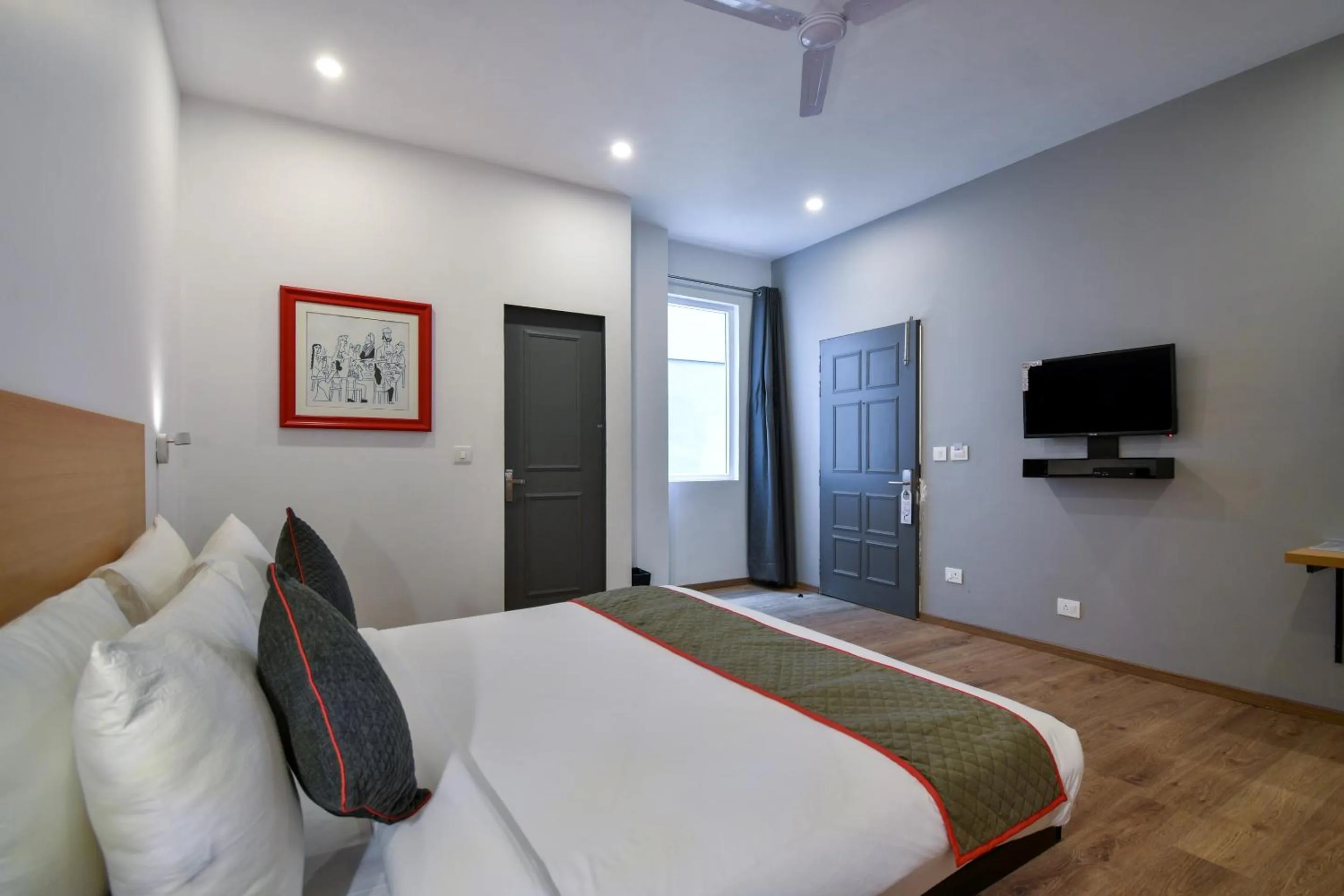 Bedroom, Bed in Hotel O KG Estate