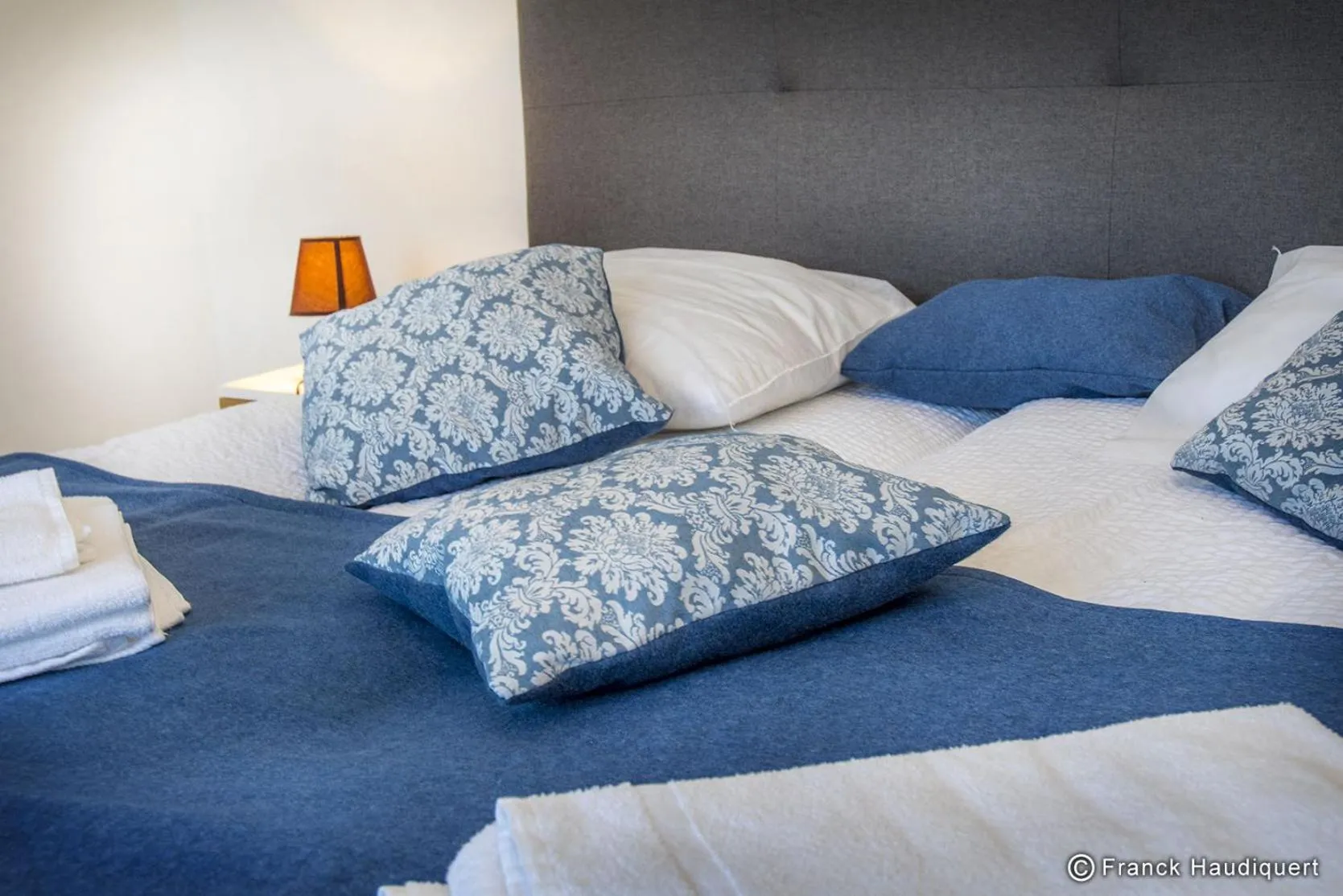 Bedroom, Bed in Gite Domaine de Trevety