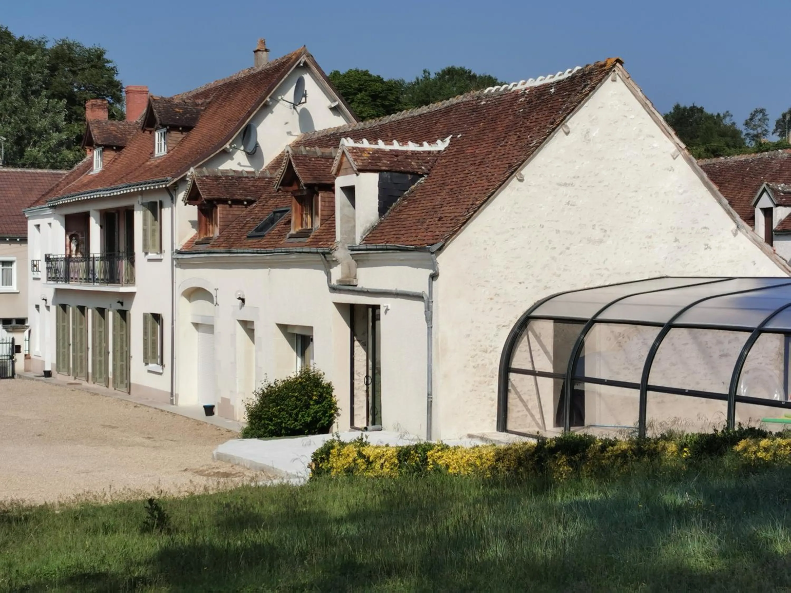 View (from property/room) in Gite Domaine de Trevety